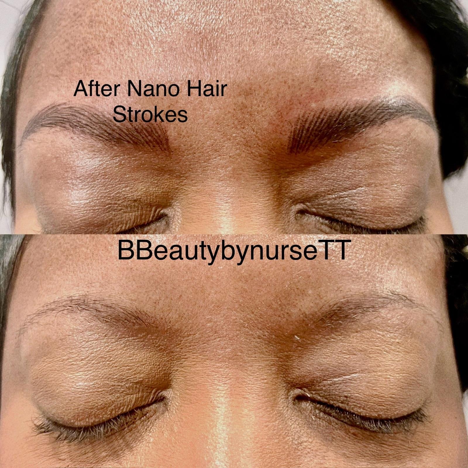 Eyebrow Tattoo: Before & After