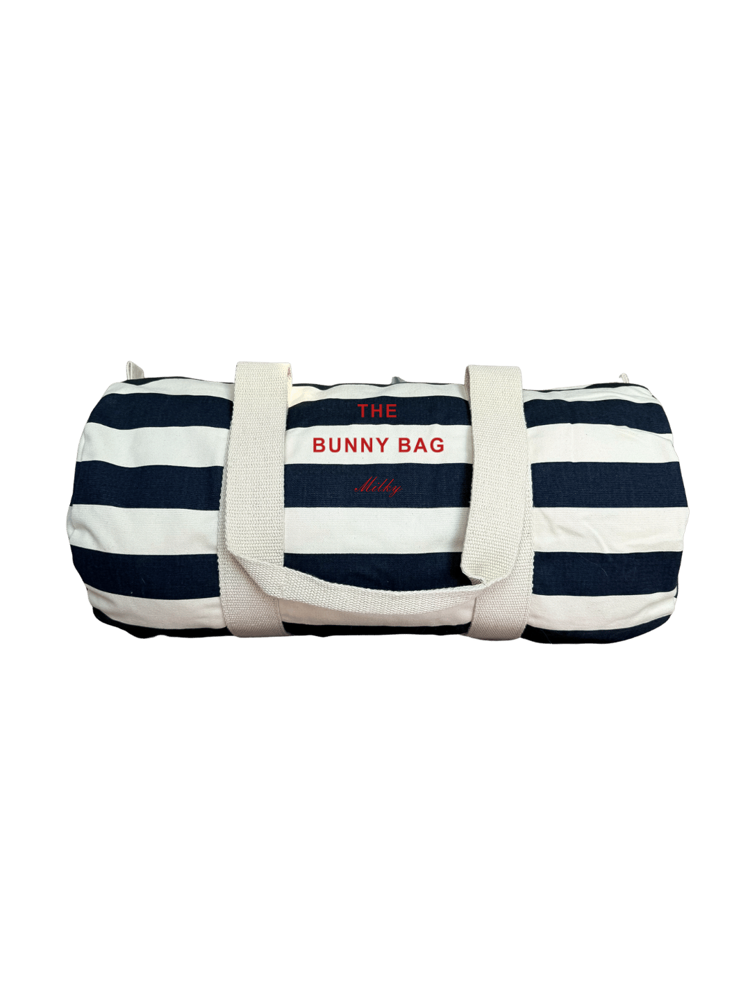 Sac de voyage marinière personnalisé (𝘱𝘳𝘦́𝘯𝘰𝘮) ⋮ THE BAG