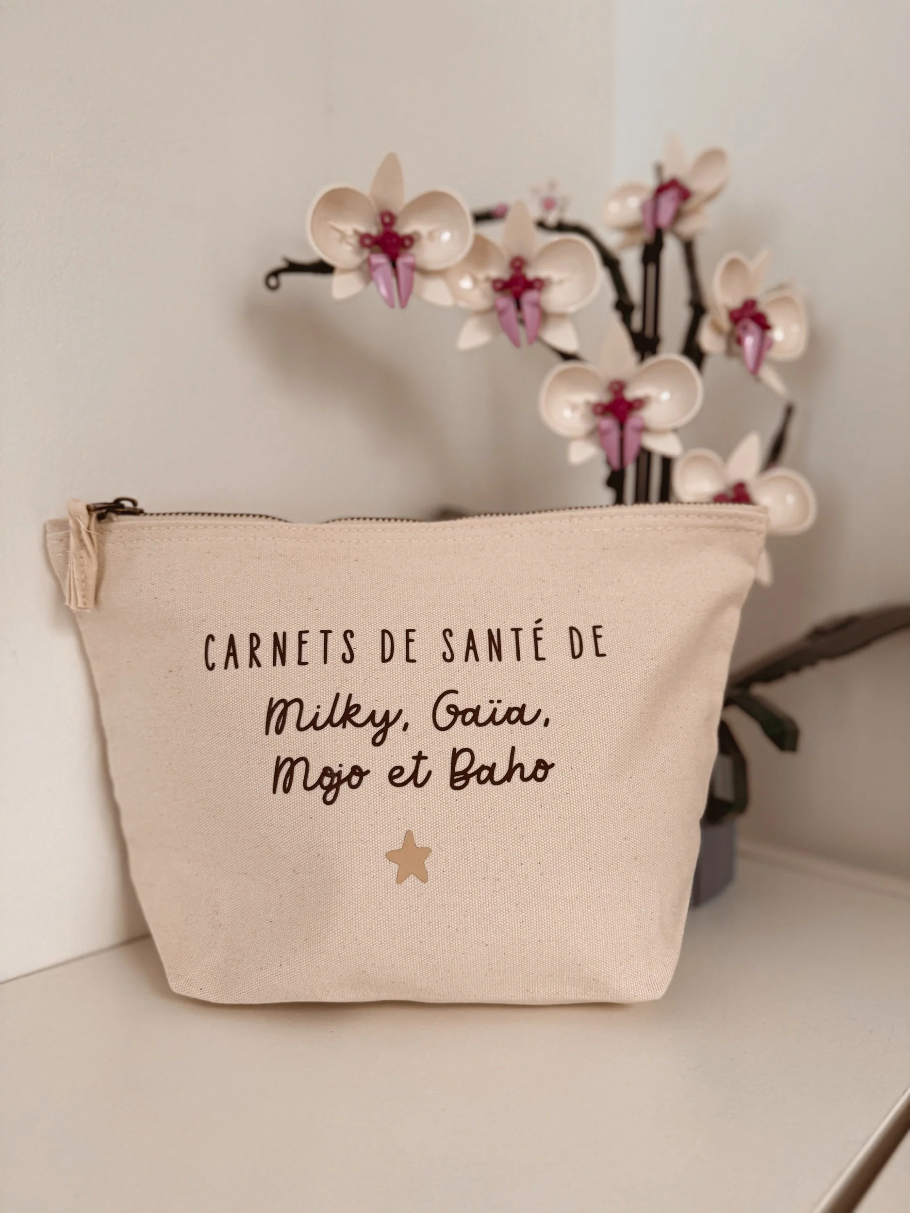 Trousse ⋮ Carnet de santé - À personnaliser