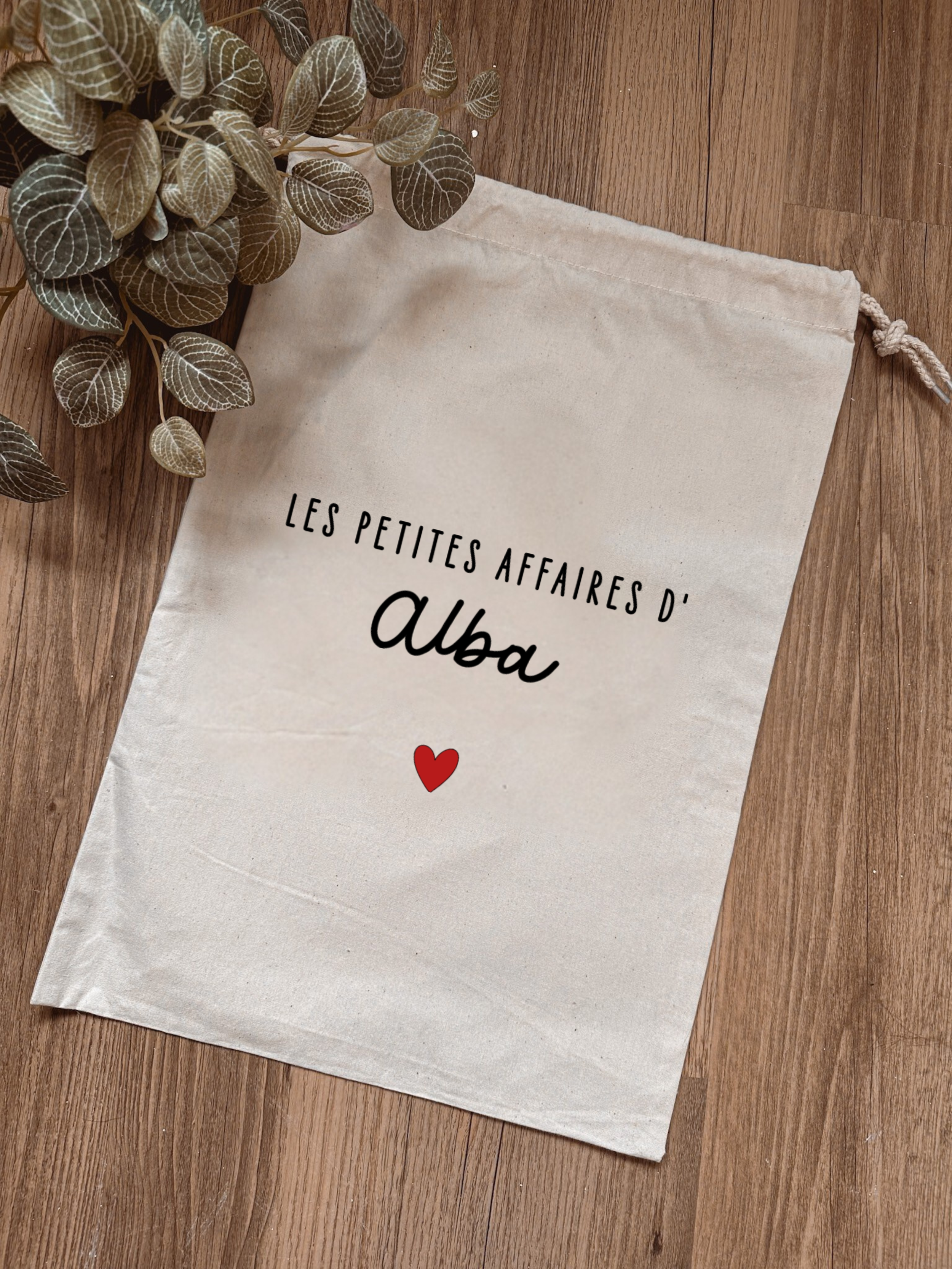 Sac à double cordon ⋮ Les petites affaires - À personnaliser