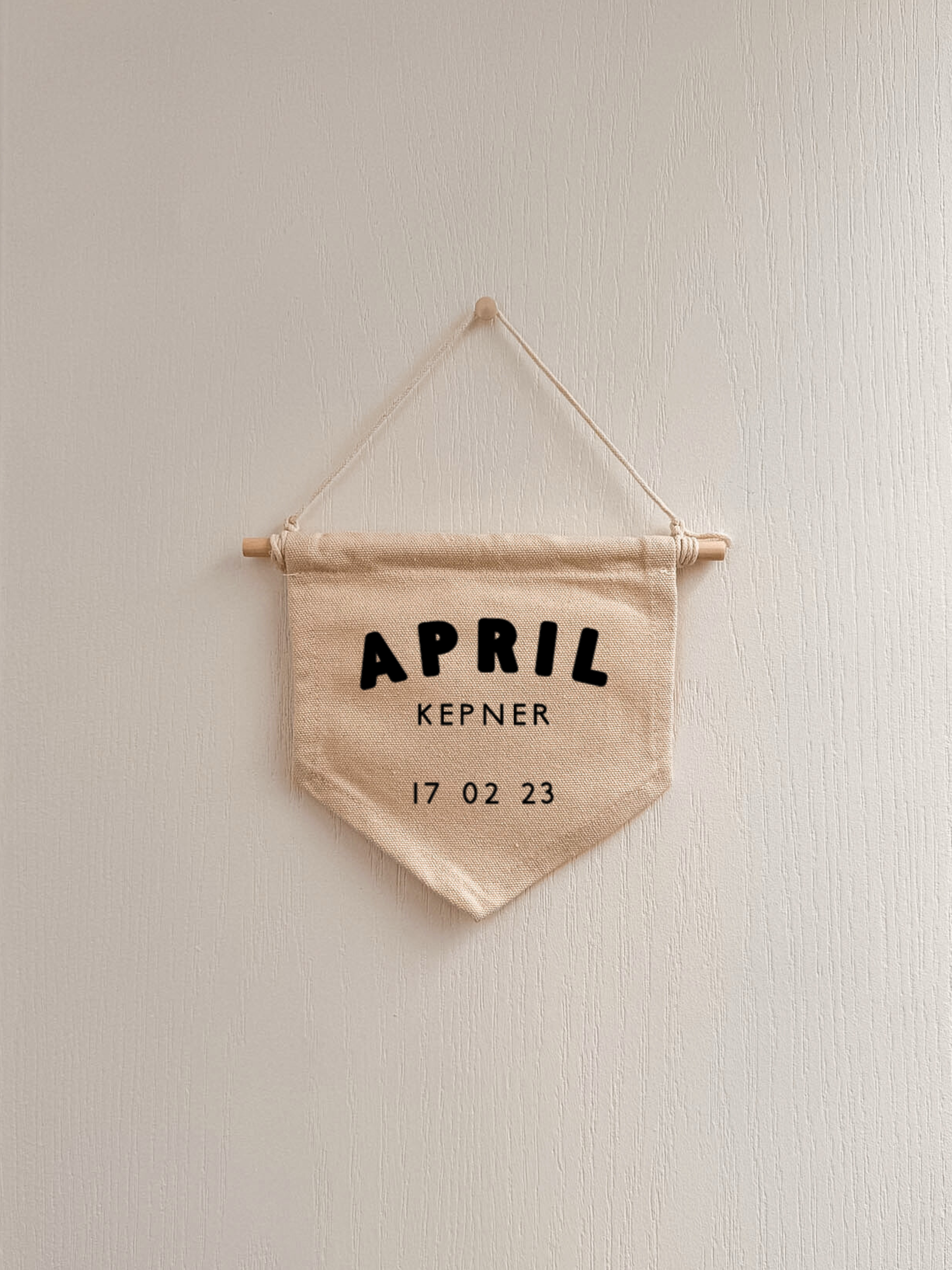 Bannière ⋮ Date de naissance - À personnaliser