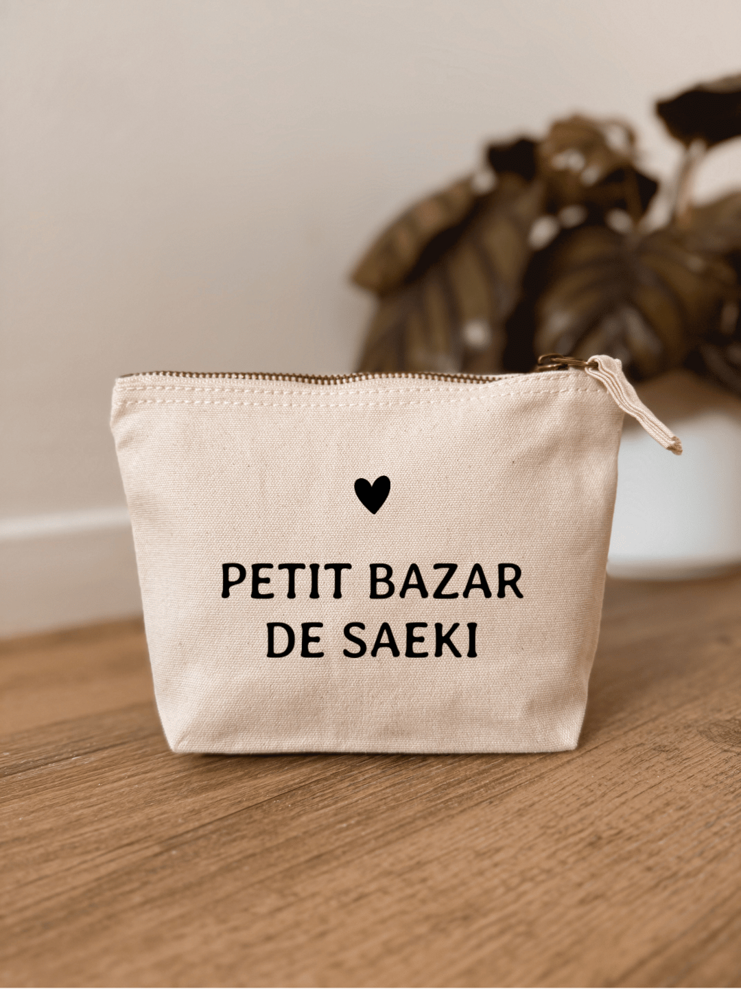 Trousse personnalisée (𝘱𝘳𝘦́𝘯𝘰𝘮 & 𝘪𝘤𝘰̂𝘯𝘦) ⋮ Petit bazar
