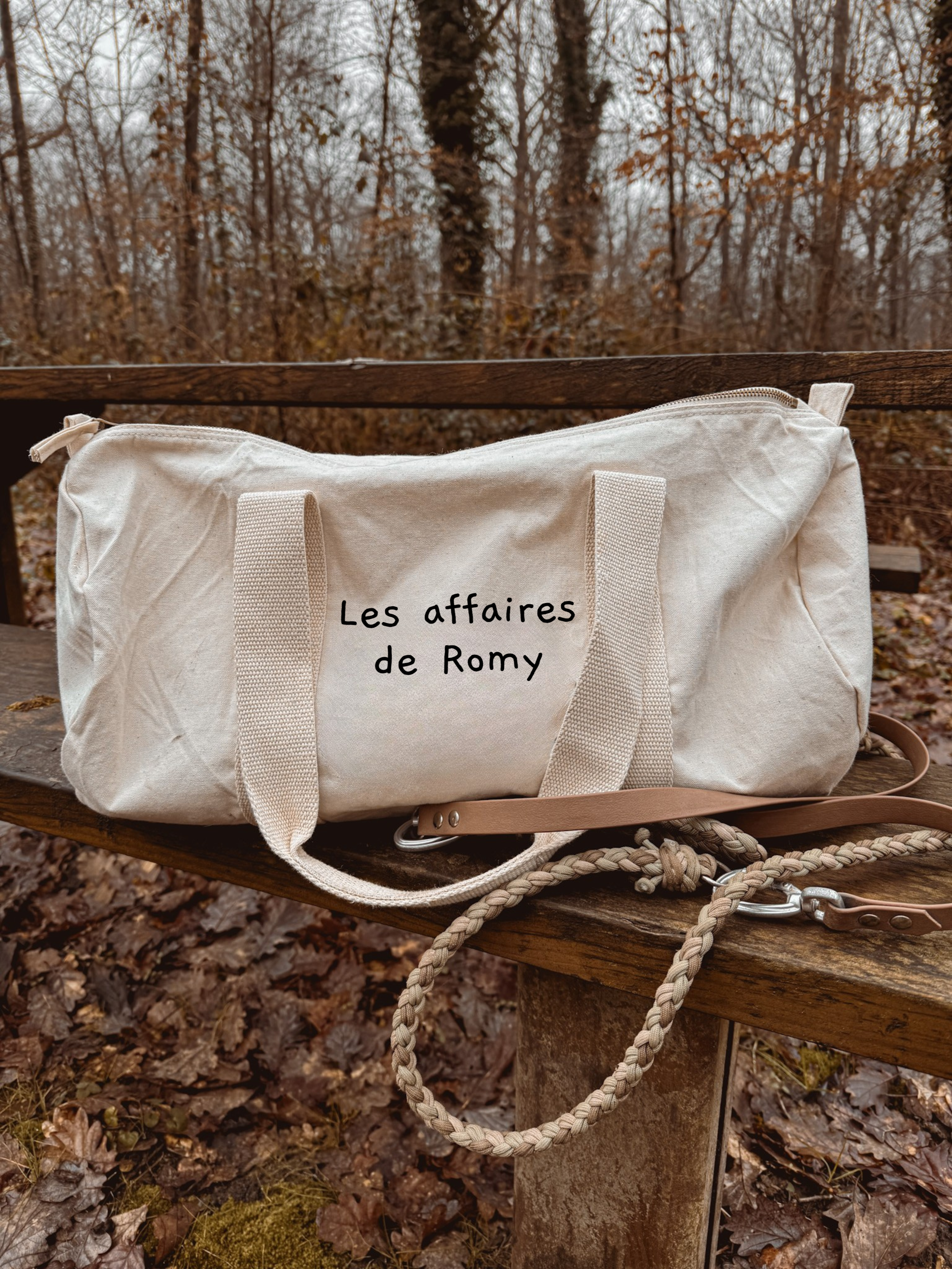 Sac polochon ⋮ Les affaires - À personnaliser