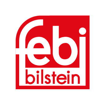 Logo von Febi Bilstein in Rot und Weiß