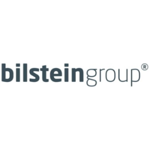 Logo der Bilstein Group in dunklem Grau auf weißem Hintergrund