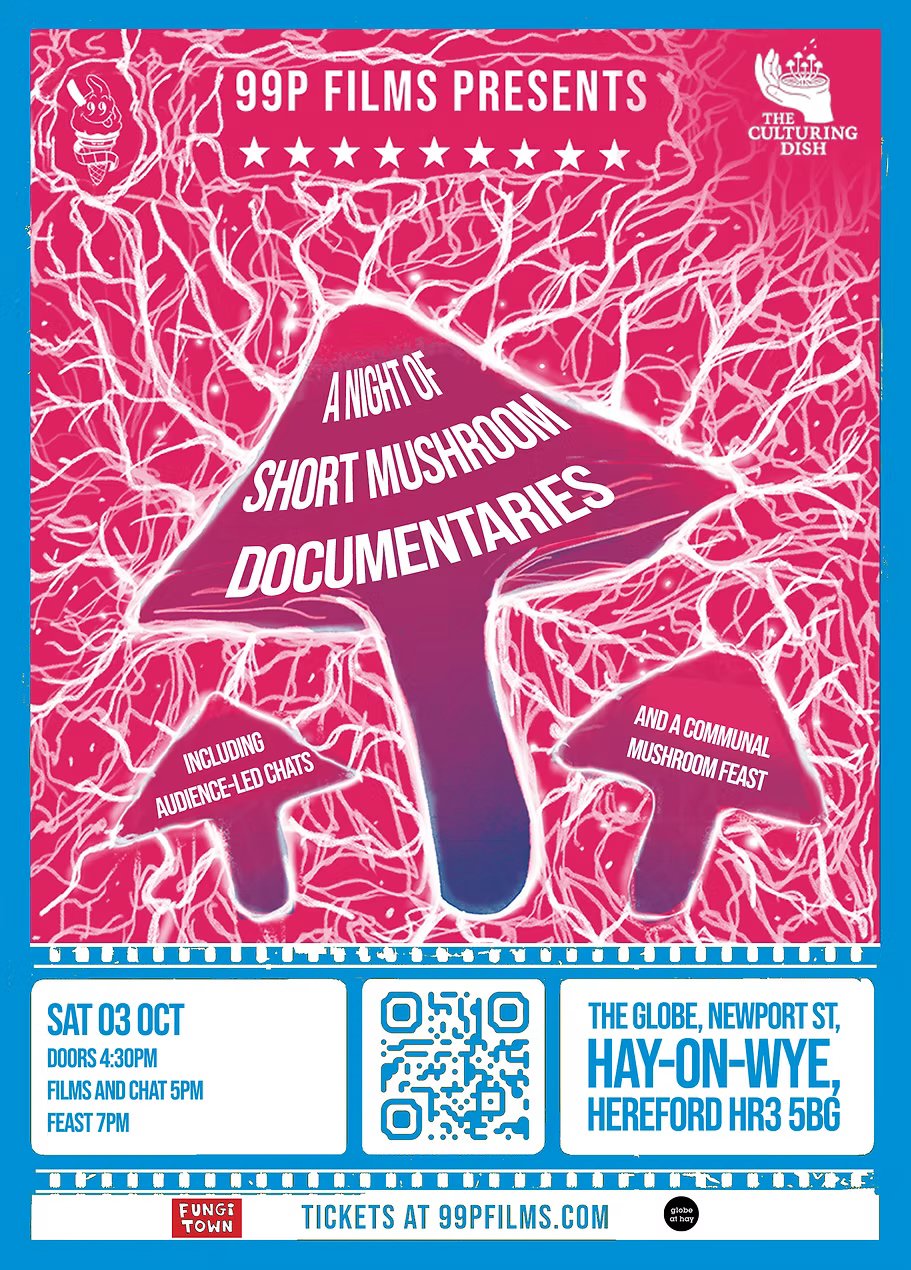 99p films - A Night of Short Mushroom Documentaries