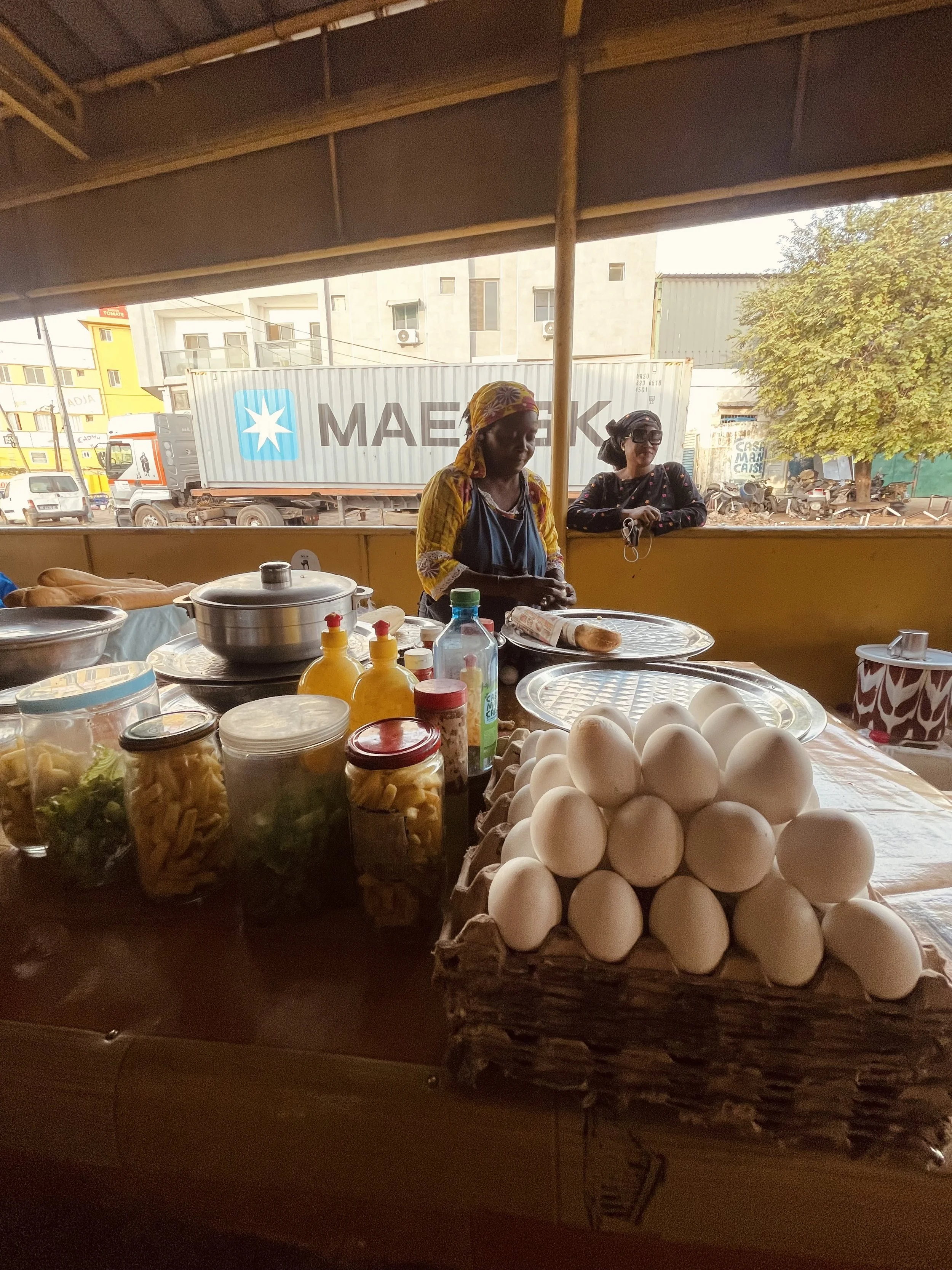 Street food in Senegal