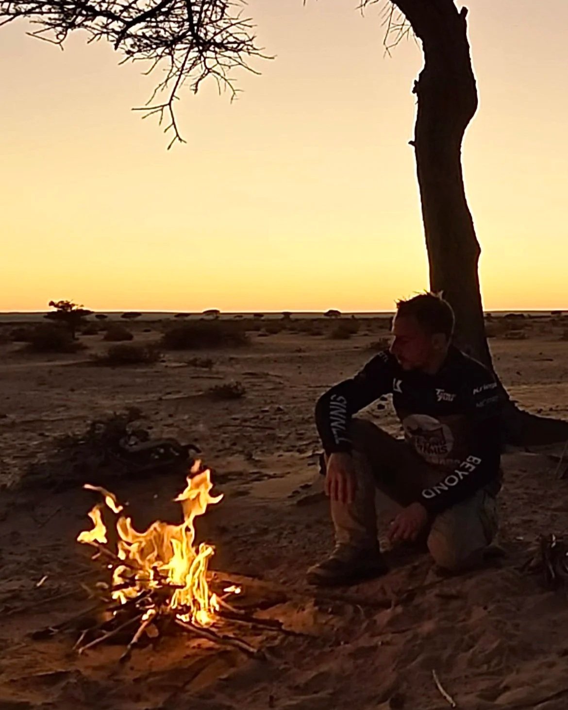 João Beltrão founder of Beyond T7nnis camping in sahara desert