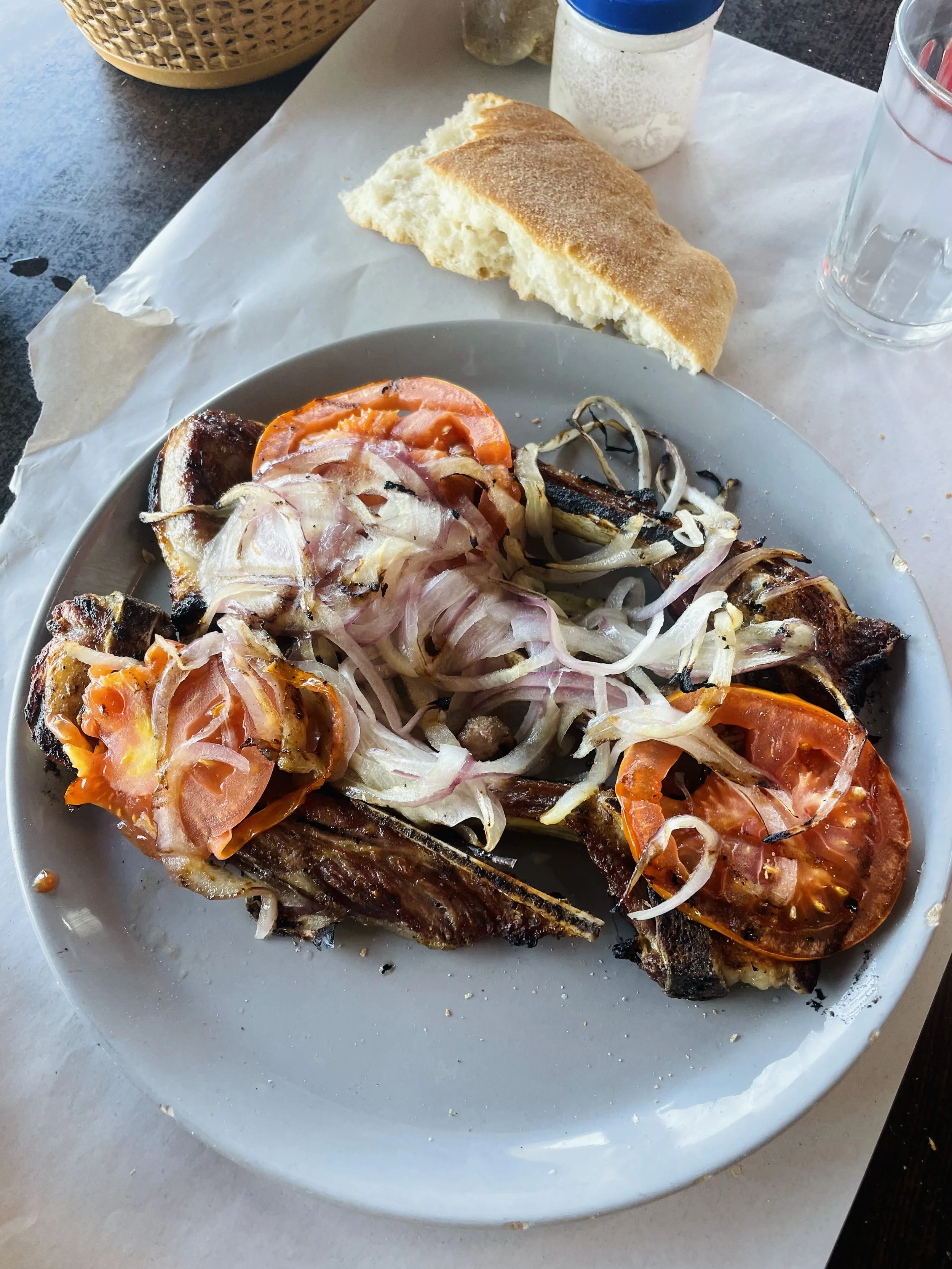 Morocco grillade, or barbecue 