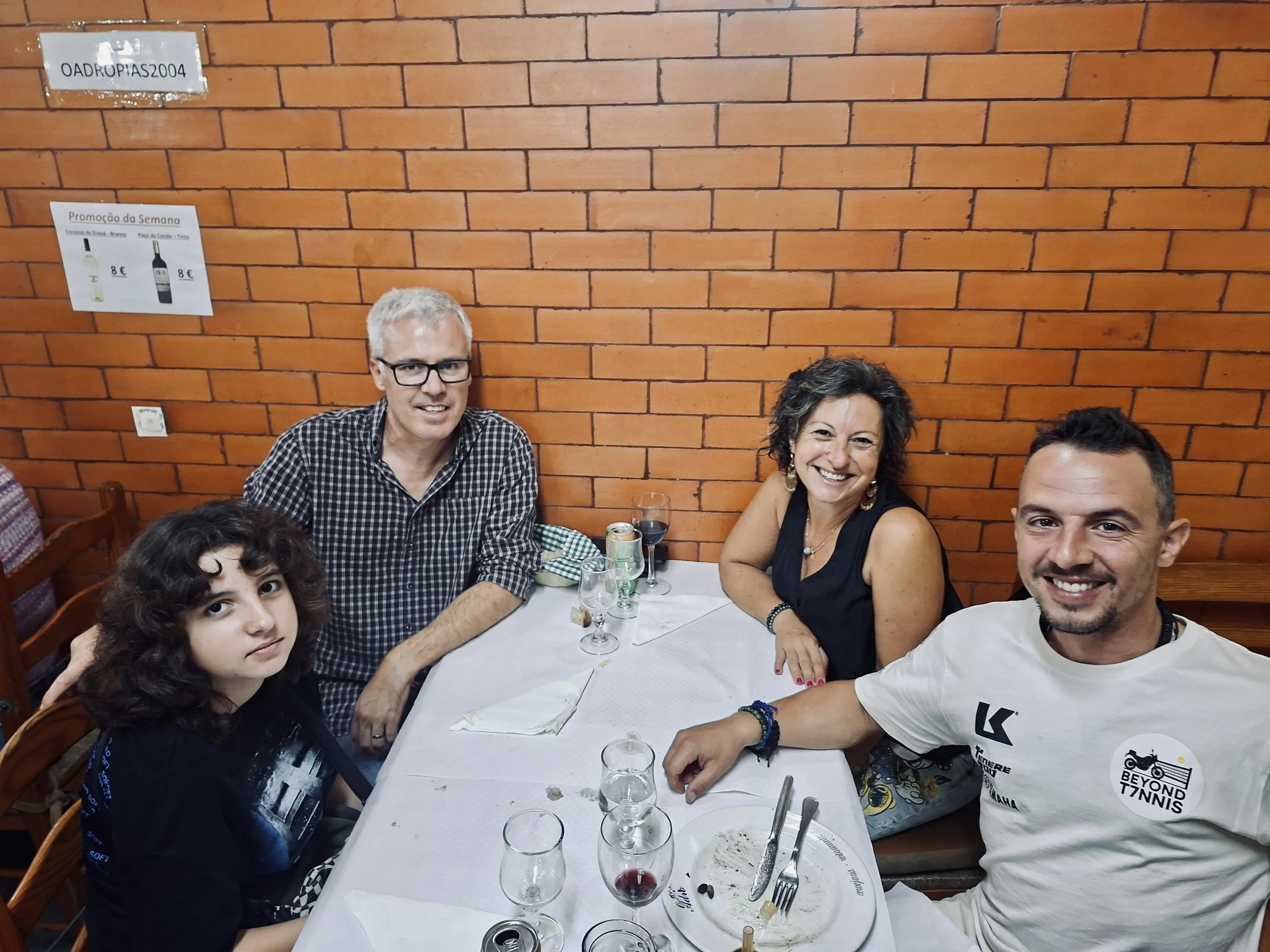 João Beltrão founder of Beyond T7nnis with motorcycle adventure travelers