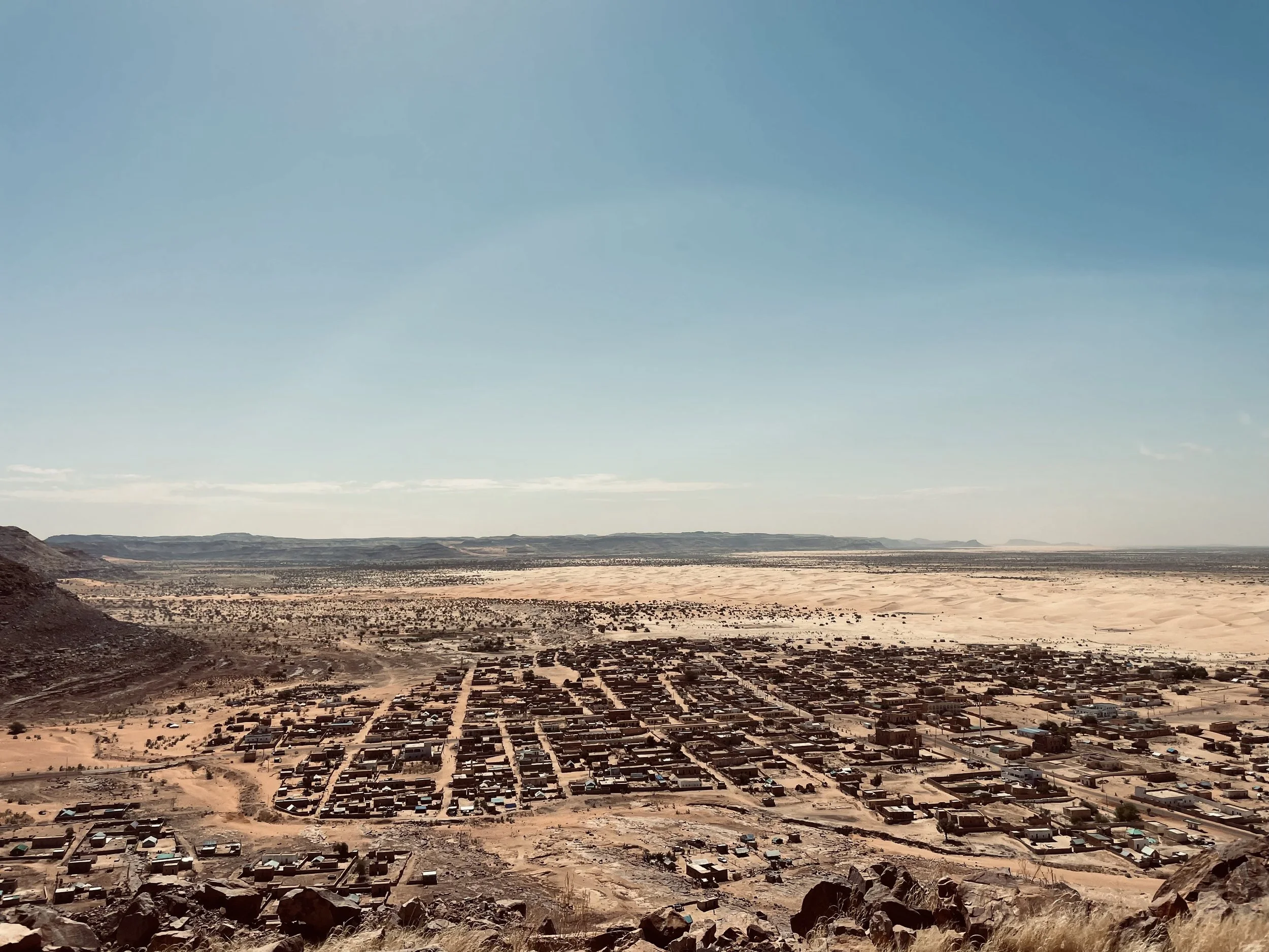 Remote village in Mauritania