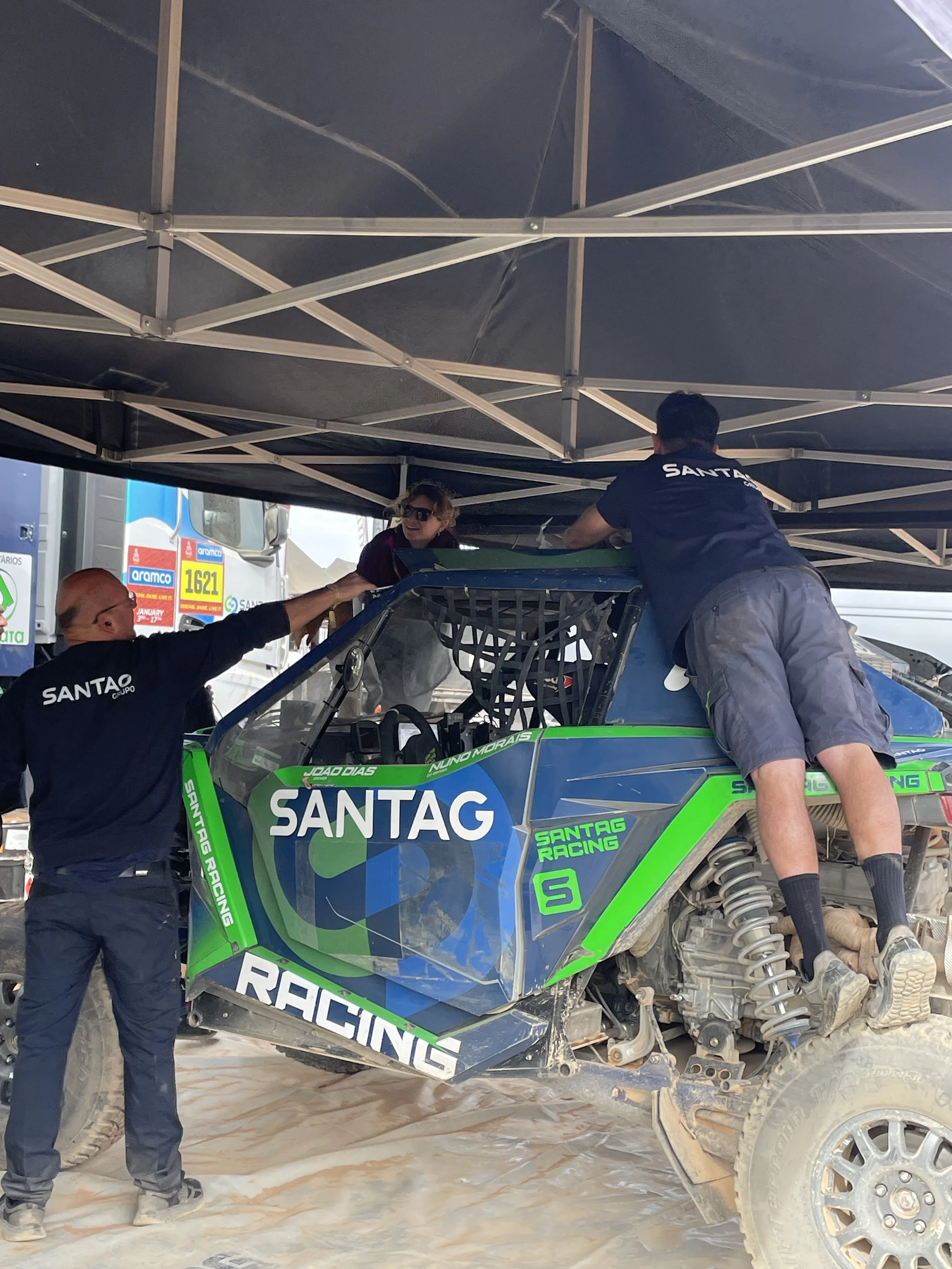 Santag Racing Team in Rally du Maroc