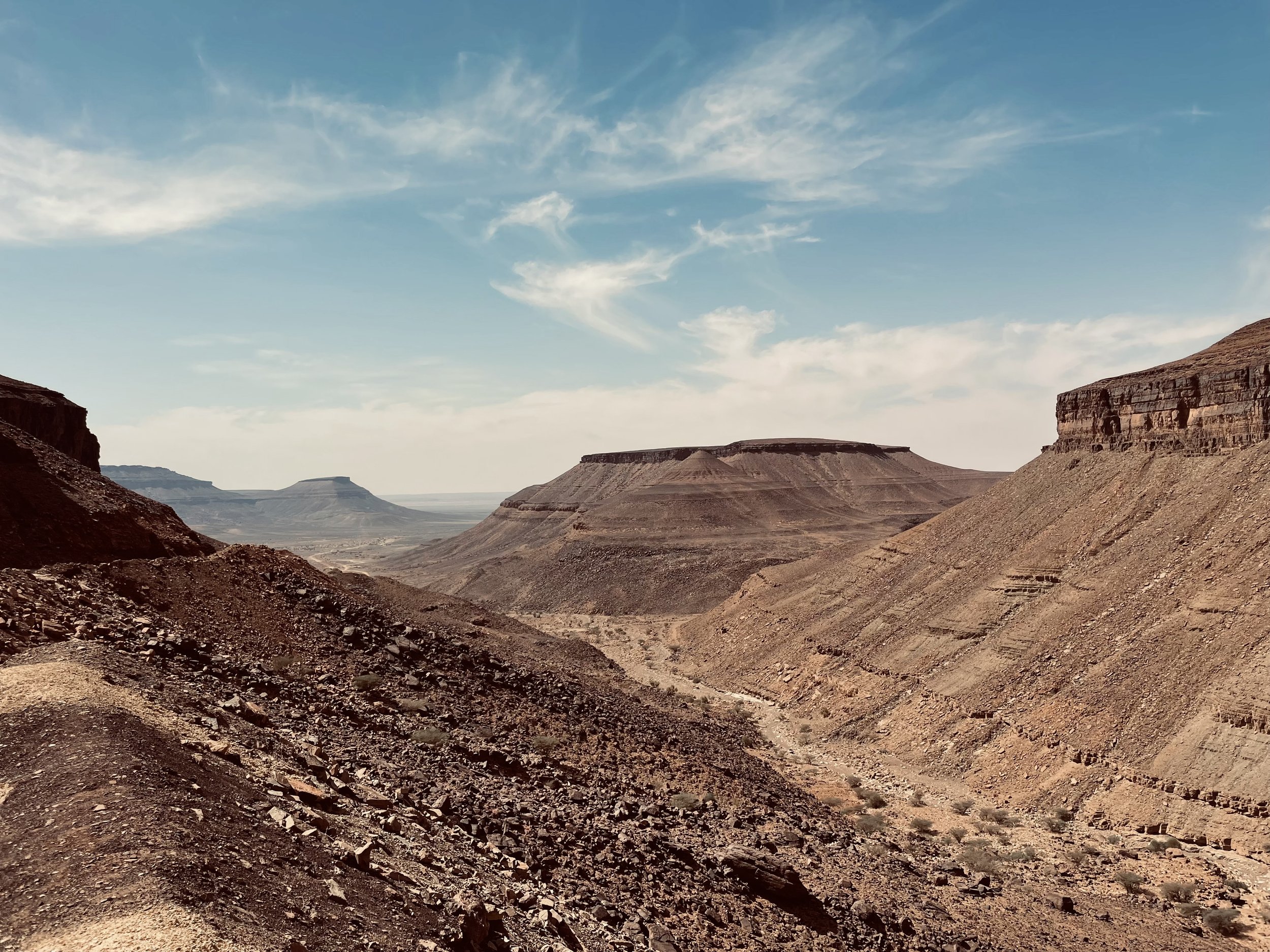 Piste from Atar to Chinguetti and Ouadane through the Adrar region in Mauritania