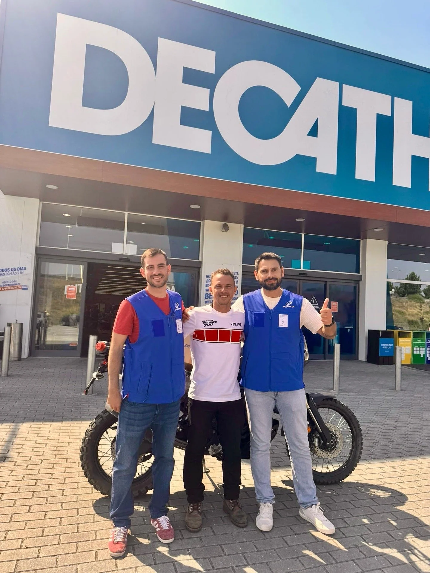 João Beltrão in Leiria Decathlon