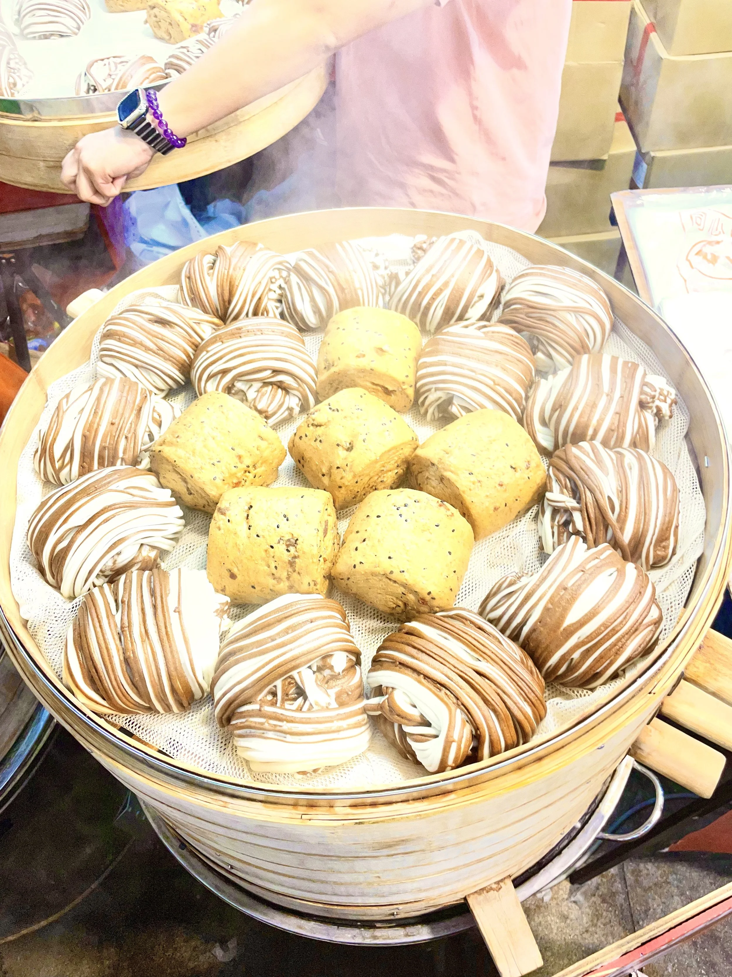Taiwan street food buns