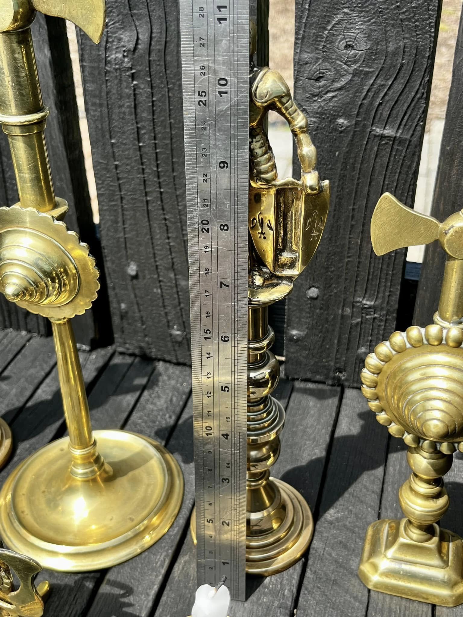 King Arthur Antique Roundtable Brass Knight