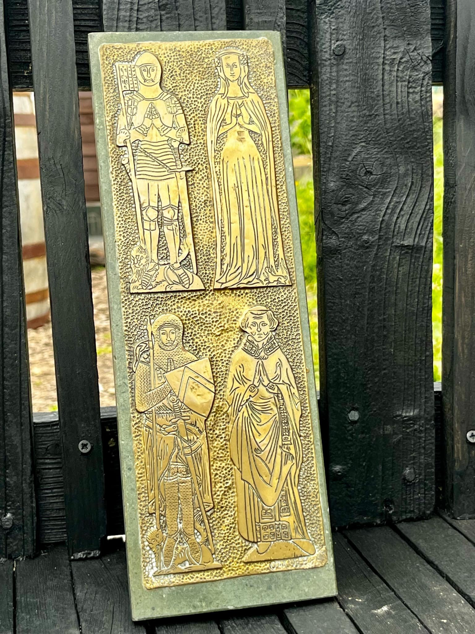 church brass rubbing knights medieval