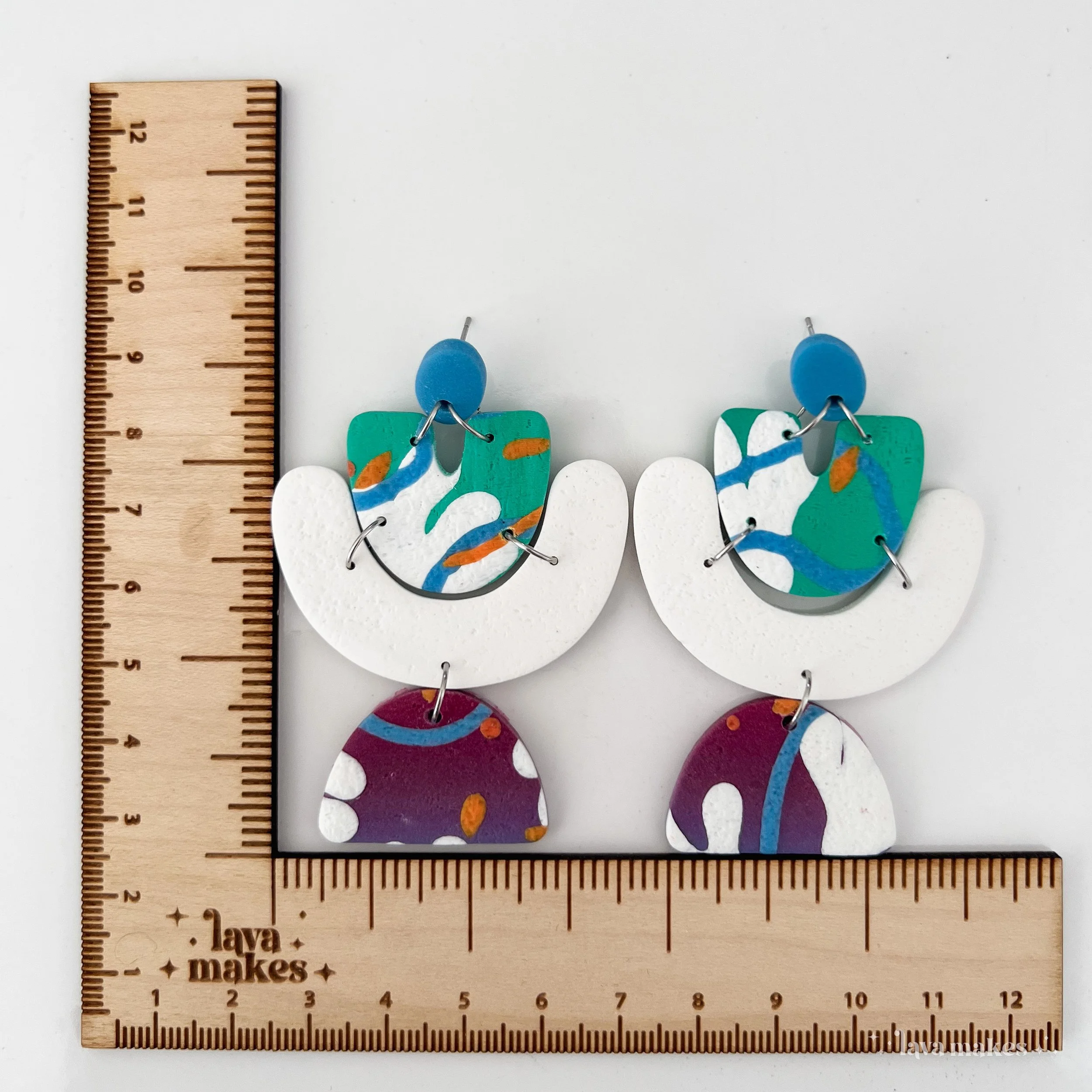 Lava-Makes-Polymer-Clay-Earrings-Large-Abstract-Arches-Statement-Dangle-2.1.jpg