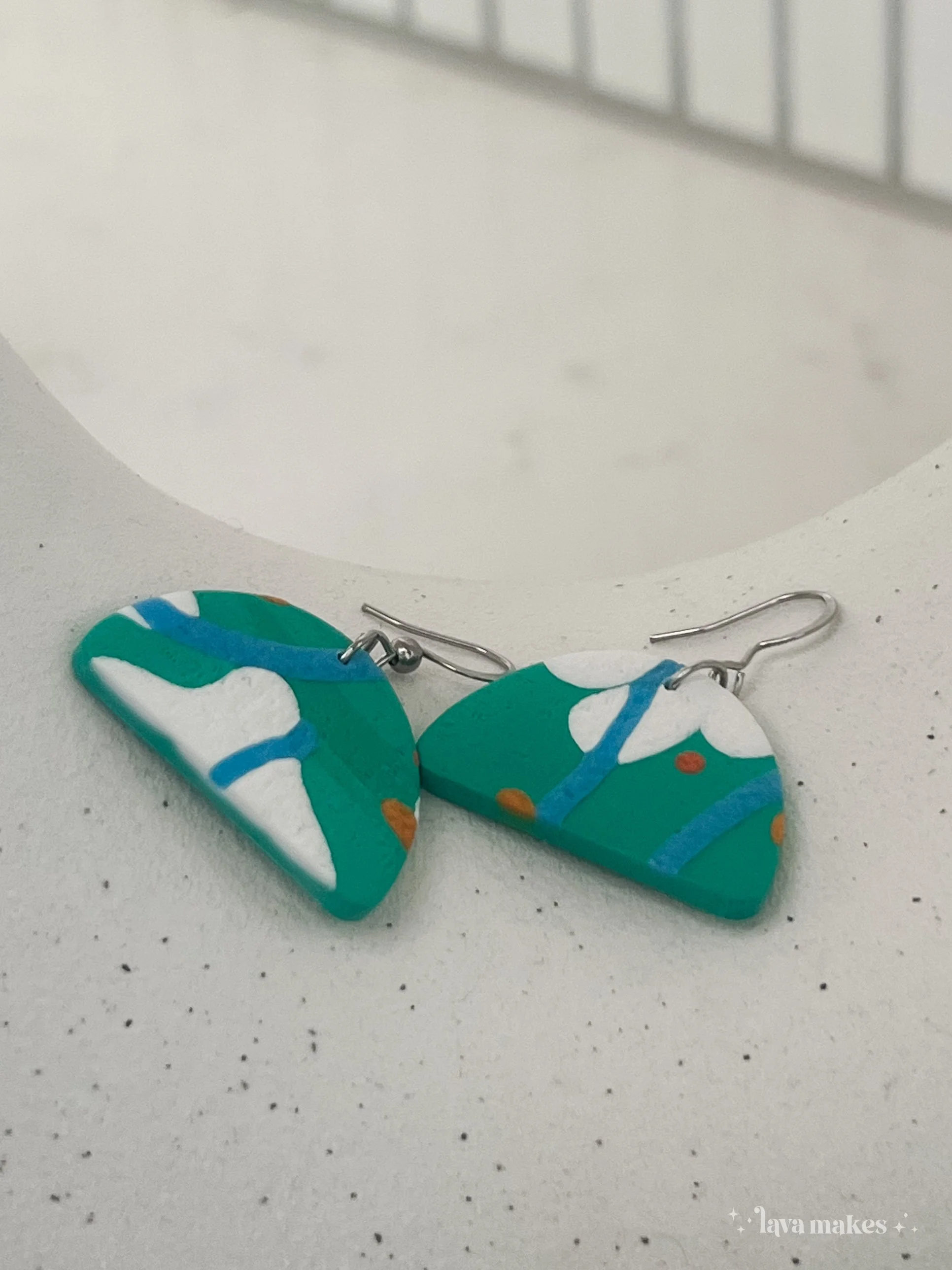 Lava-Makes-Polymer-Clay-Earrings-Semi-Circle-Abstract-Print-Lagoon-White-2.5.jpg