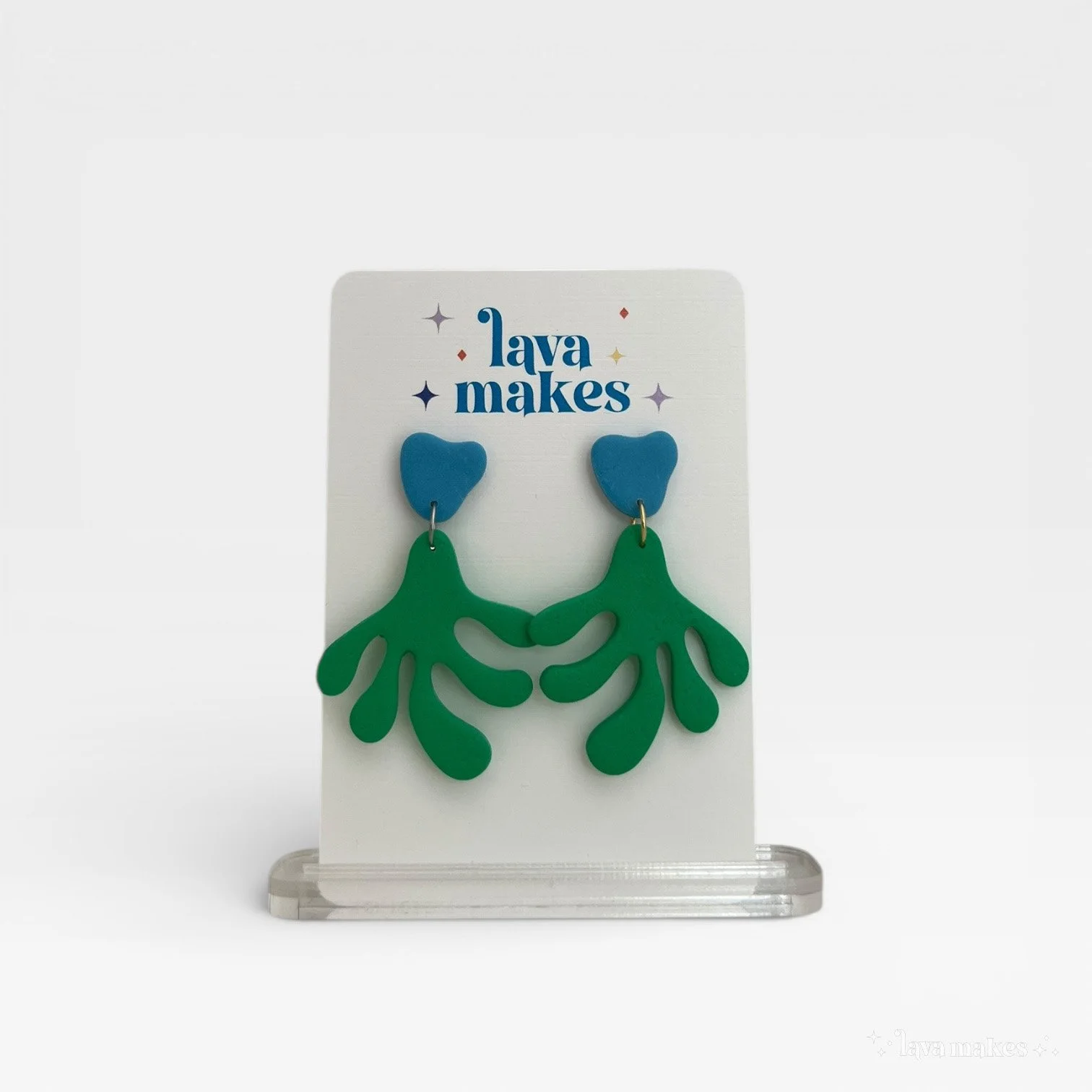 Coral Dangles in Deep Sky & Lagoon