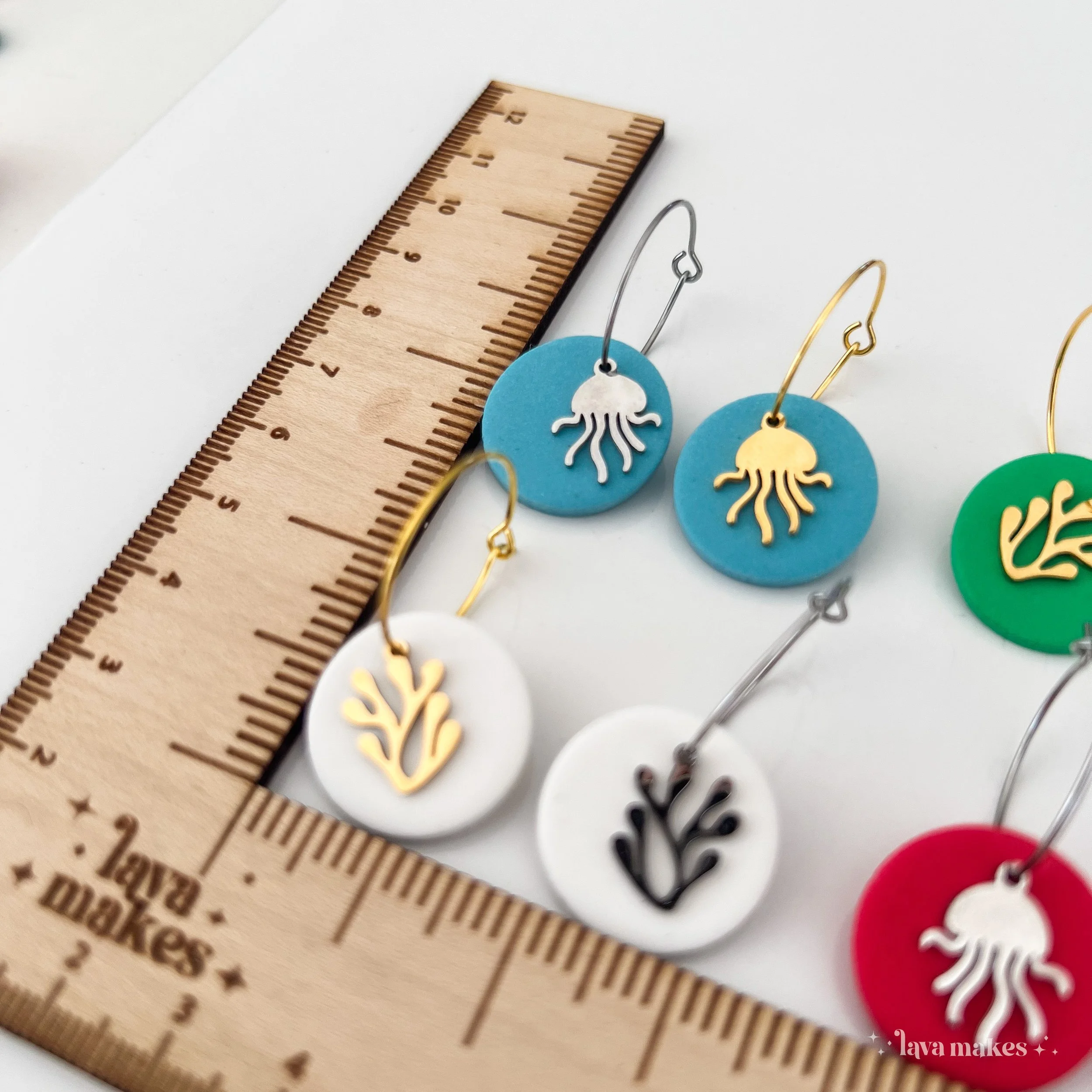 Lava-Makes-Polymer-Clay-Earrings-Circle-Hoop-Earring-Grapefruit-Jellyfish-Coral-Charm-Silver-Gold-2.2.jpg (Copy)
