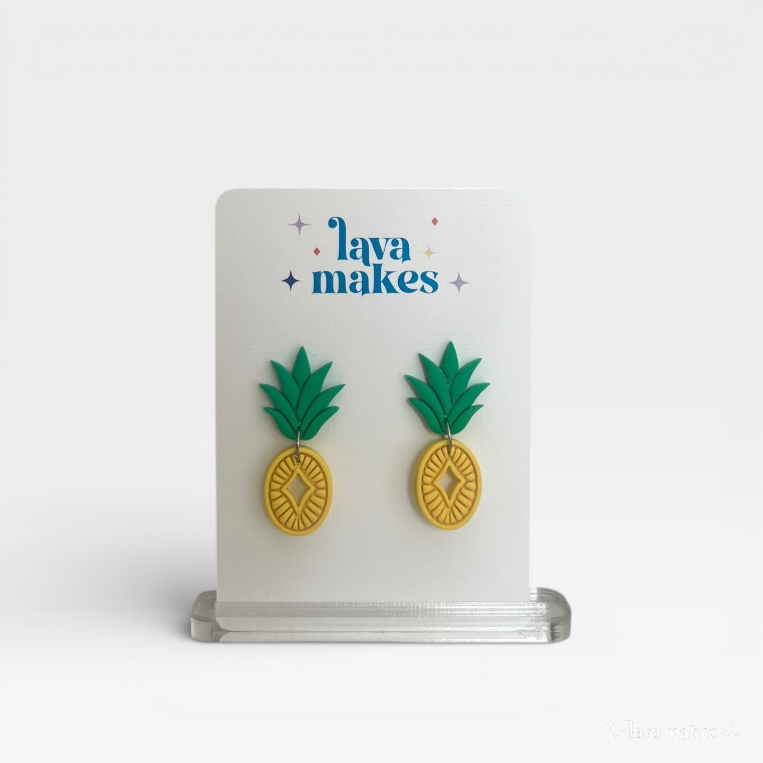 Abstract Pineapple in Sunshine and Forest