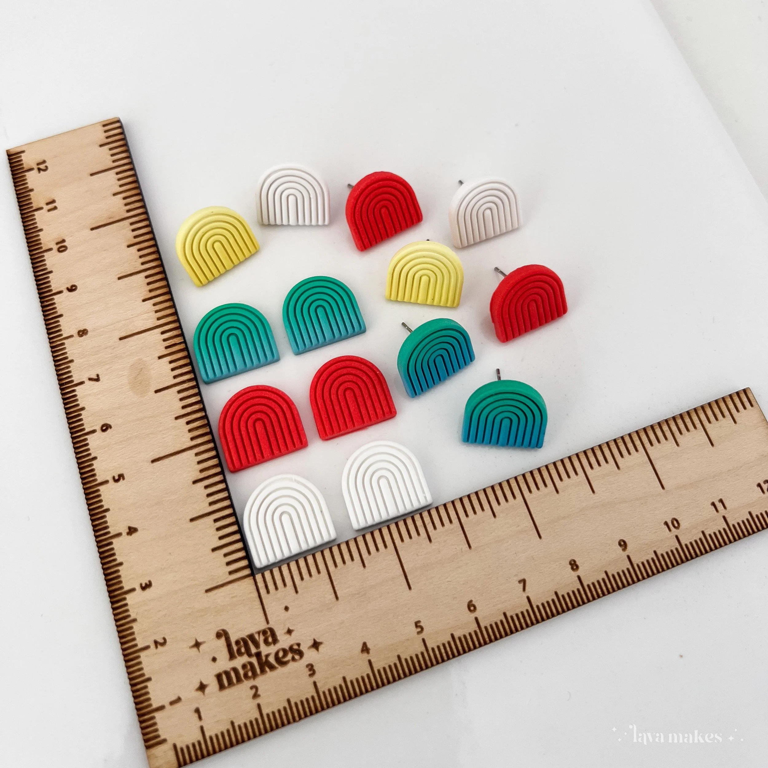 Lava-Makes-Polymer-Clay-Earrings-Mini-Rainbow-Stud-Sunshine-White-Lagoon-Sky-Grapefuit-2.1.jpg