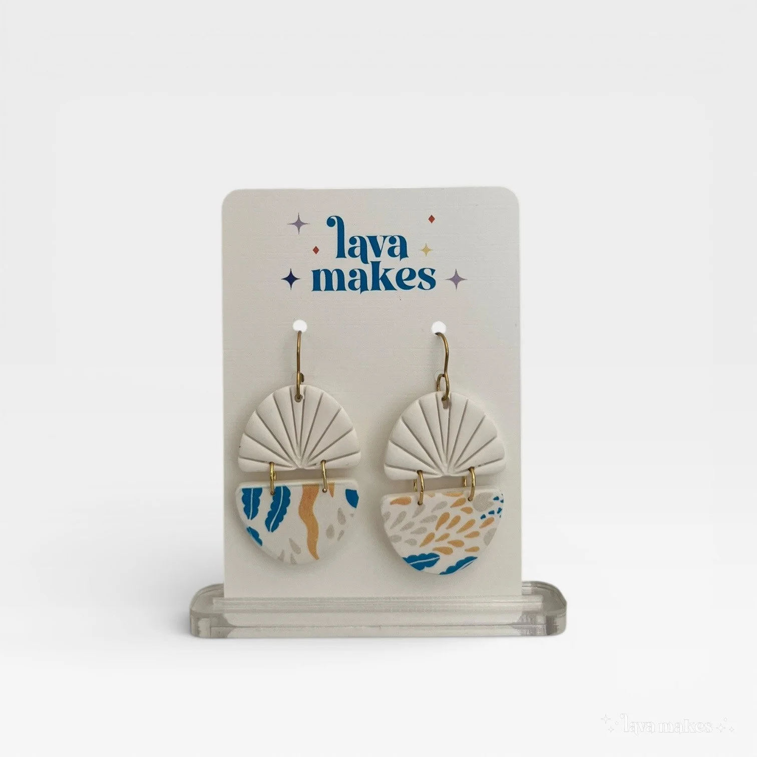 Lava-Makes-Polymer-Clay-Earrings-Soft-Geo-Dangles-White-Blue-Yellow-1.jpg