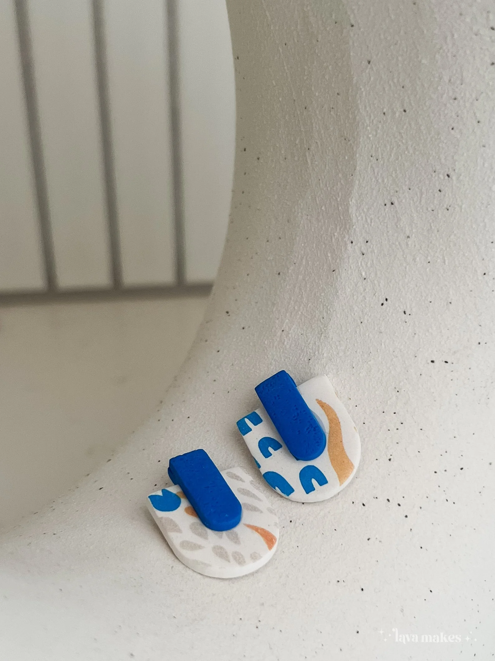 Lava-Makes-Polymer-Clay-Earrings-Upside-Down-Arch-Studs-Abstract-Print-1.5.jpg
