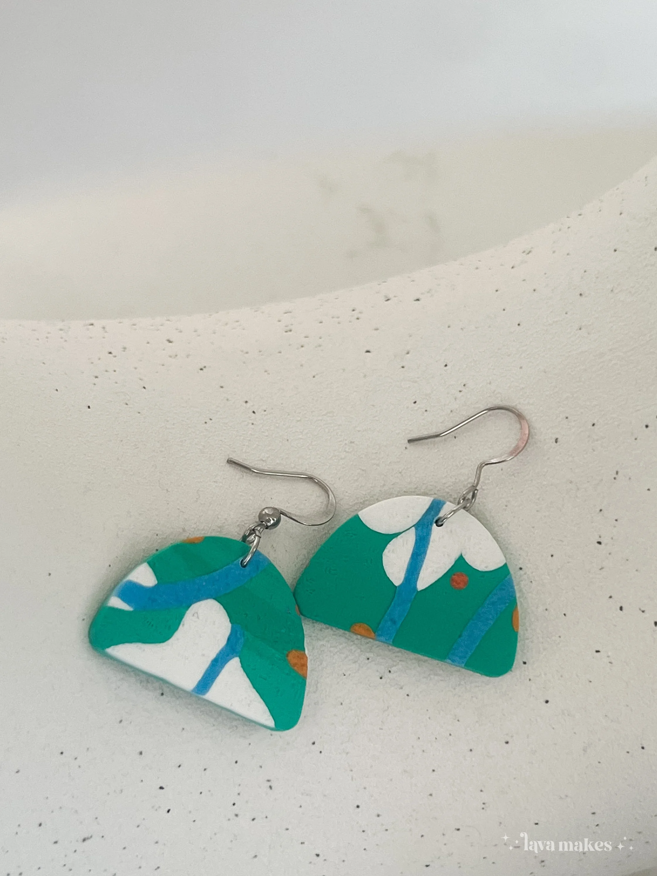 Lava-Makes-Polymer-Clay-Earrings-Semi-Circle-Abstract-Print-Lagoon-White-2.6.jpg