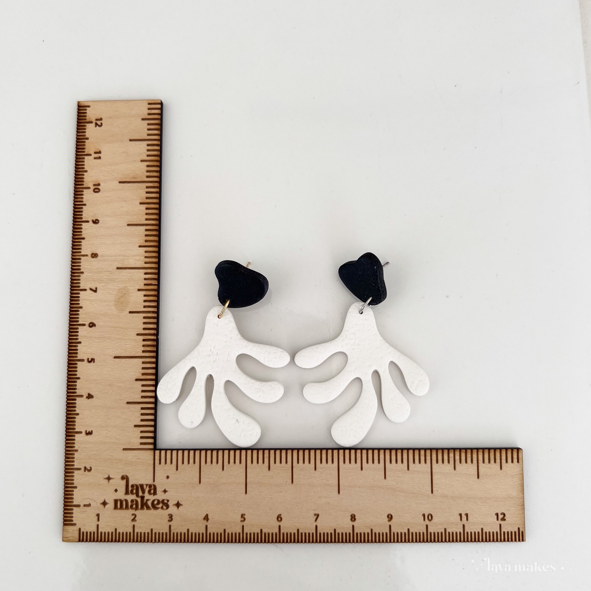 Lava-Makes-Polymer-Clay-Earrings-Dangling-Coral-Black-White-2.4.jpg