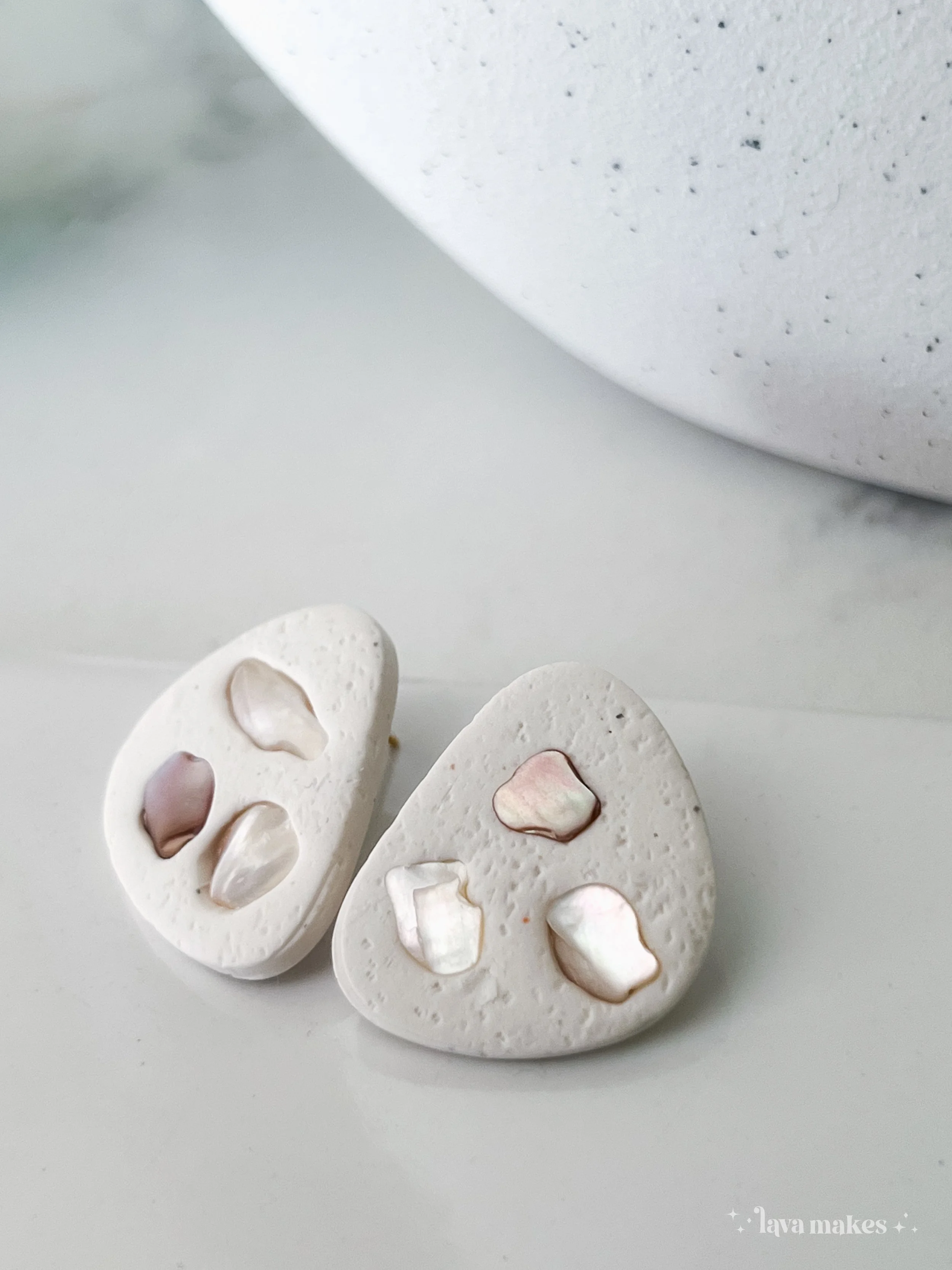 Lava-Makes-Polymer-Clay-Earrings-Abstract-Shaped-Stone-Texture-Studs-with-Shell-Pieces-2.6.jpg