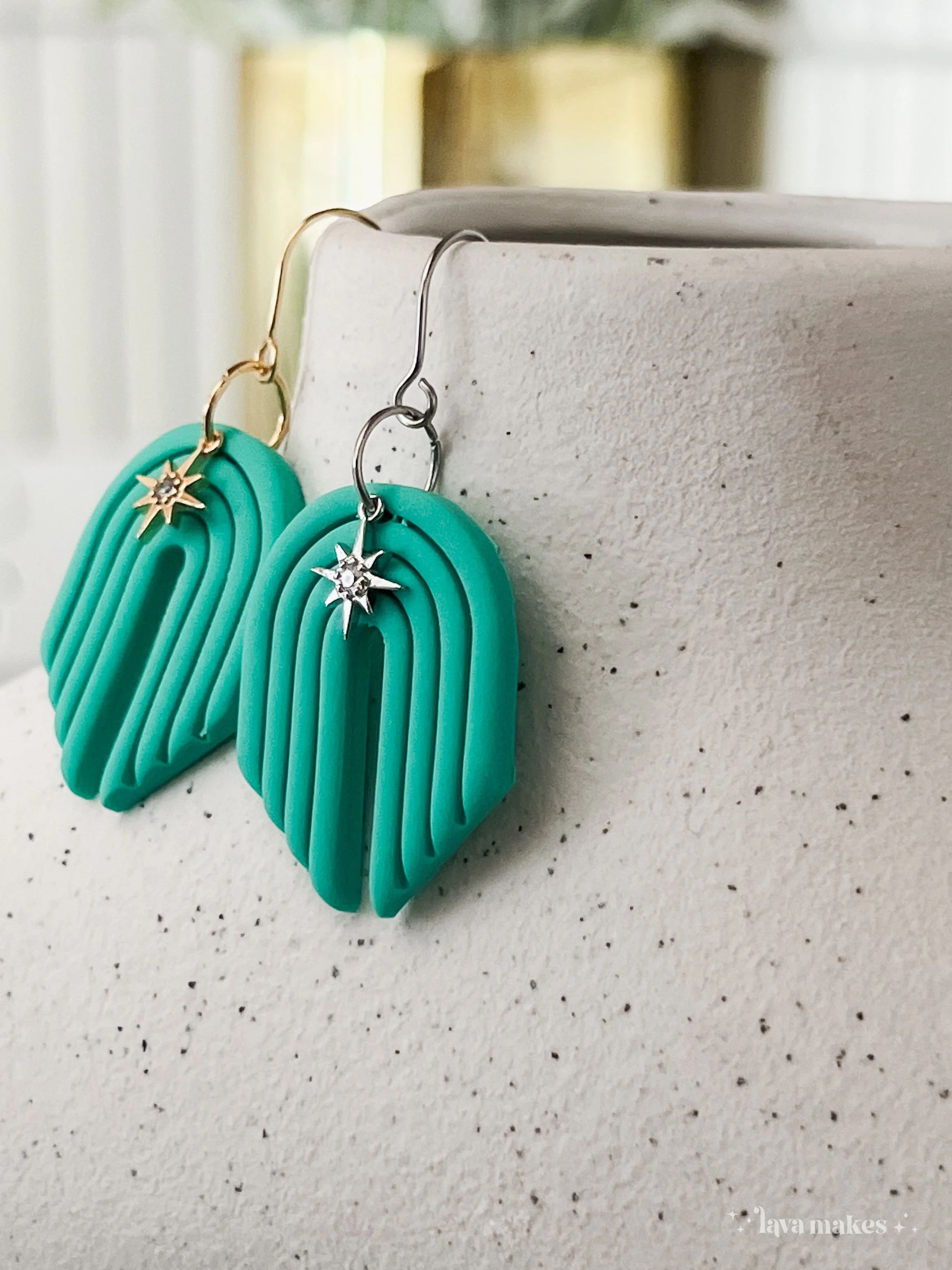 Lava-Makes-Polymer-Clay-Earrings-Rainbow-Arch-Earring-Lagoon-Star-Charm-2.3.jpg