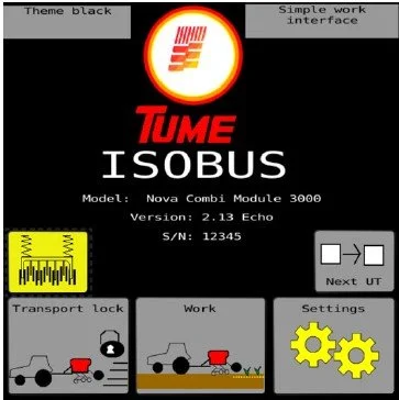 Nova Combi ISO-BUS control terminal with Section Control