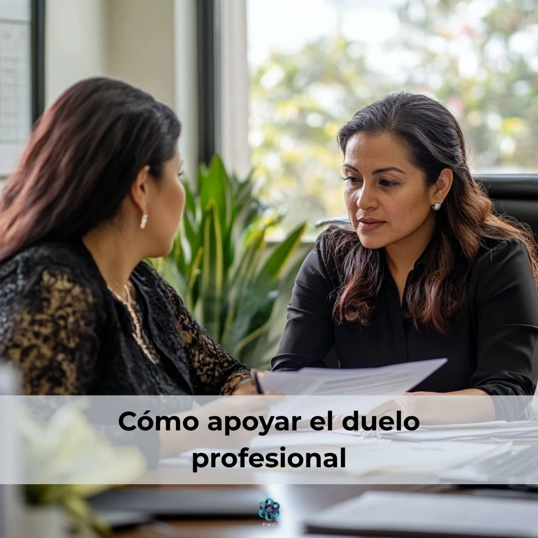 Cómo apoyar el duelo profesional