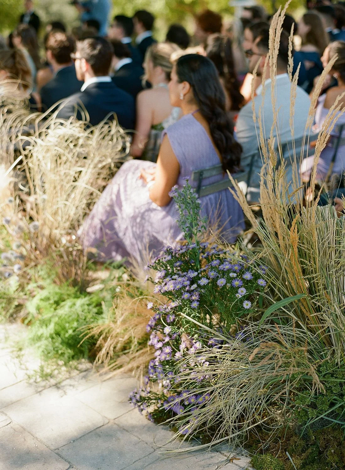 grassy-ceremony-aisle-wedding-rustic-vintage-ethereal-floral-design-florist-modern-eclectic