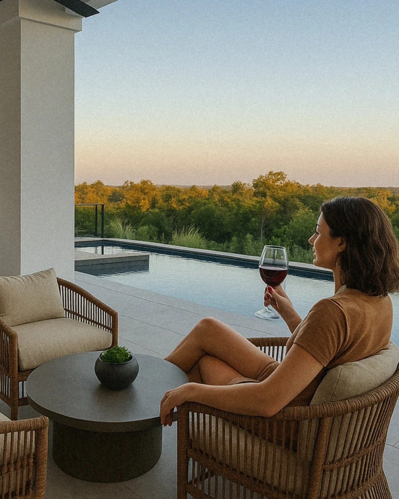 Modern European elegance meets everyday comfort in Plan 3A. With 5 beds, 5 baths, soaring ceilings, a gourmet kitchen, and a dramatic open staircase, every corner feels intentional and inviting.

Scope out the views at The Overlook as we break ground