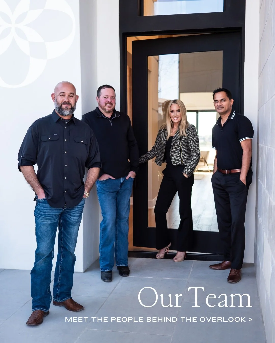 Your future home starts with the right team. Richard Saenz oversees construction to ensure every detail comes to life, while Sales Executives Lily Otis and Andy Frias help guide you through the homebuying process. With support from Ken Wilson and the