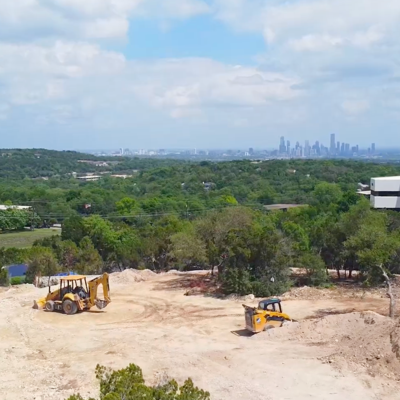       
  
     04.16.26  - Views from the site capture the surrounding Hill Country and a glimpse of the Austin skyline in the distance.&nbsp;  


  
 #block-be4f905316826b4d7a1d {
    
    --stroke-style: none;--stroke-thickness: 6px;
    
      
  