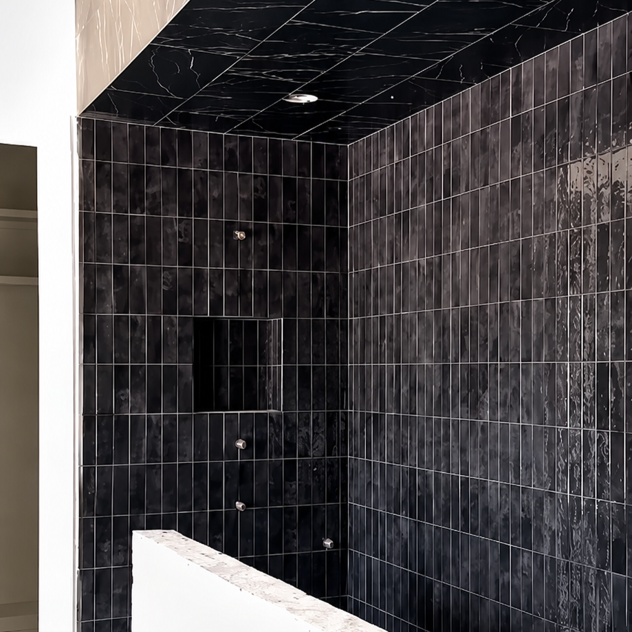       
  
     07.19.26  - Bathroom tile installation is underway, introducing refined textures and timeless materials that elevate each space. Every selection has been thoughtfully chosen to complement the home's cohesive design palette.  


  
 #bl