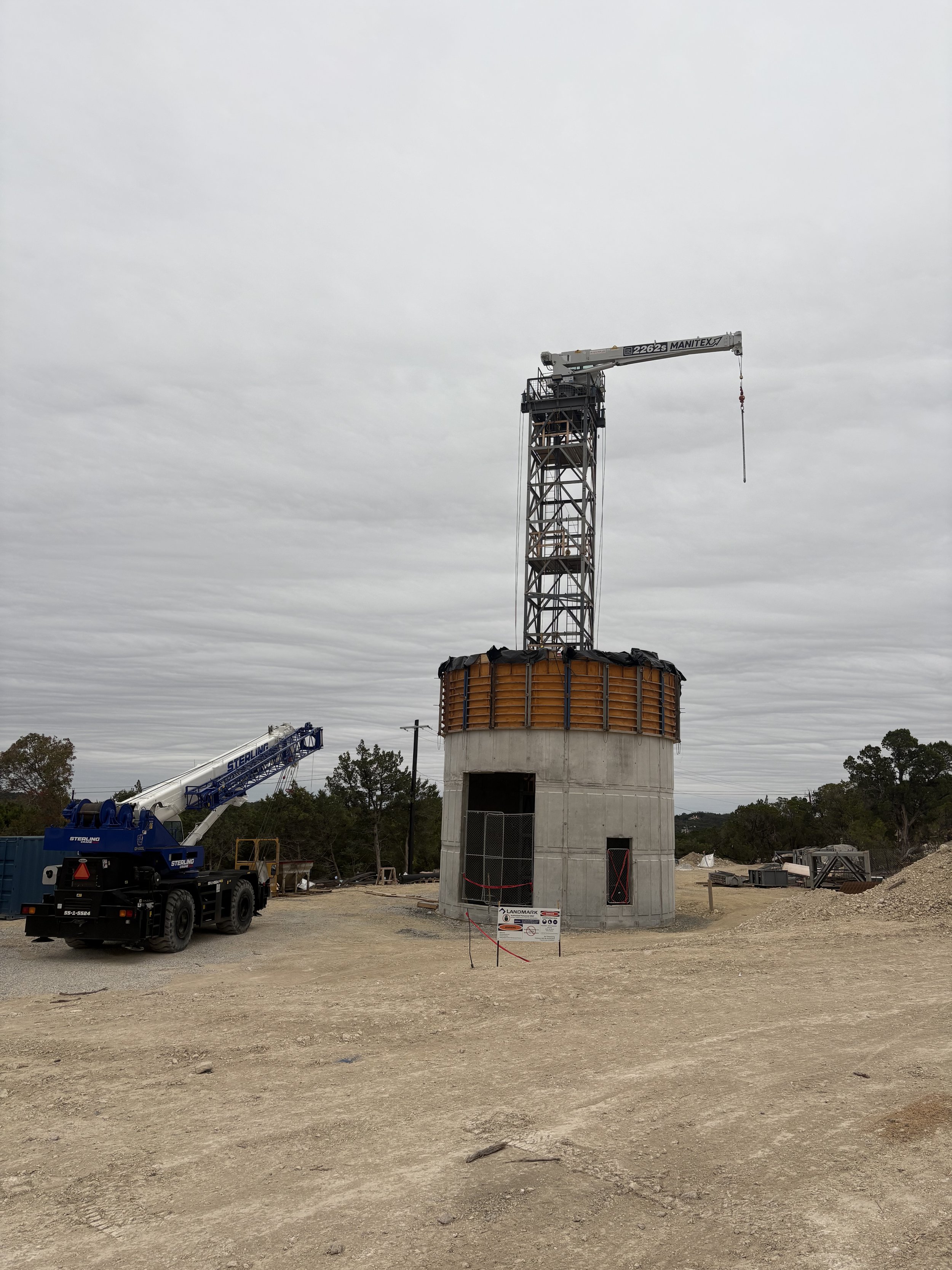      

 
    12.05.25    Work is underway on the Austin Water Utility Improvement project - specifically at the new water tower line. This is a key community infrastructure update helping pave the way for improved service and readiness across the sit