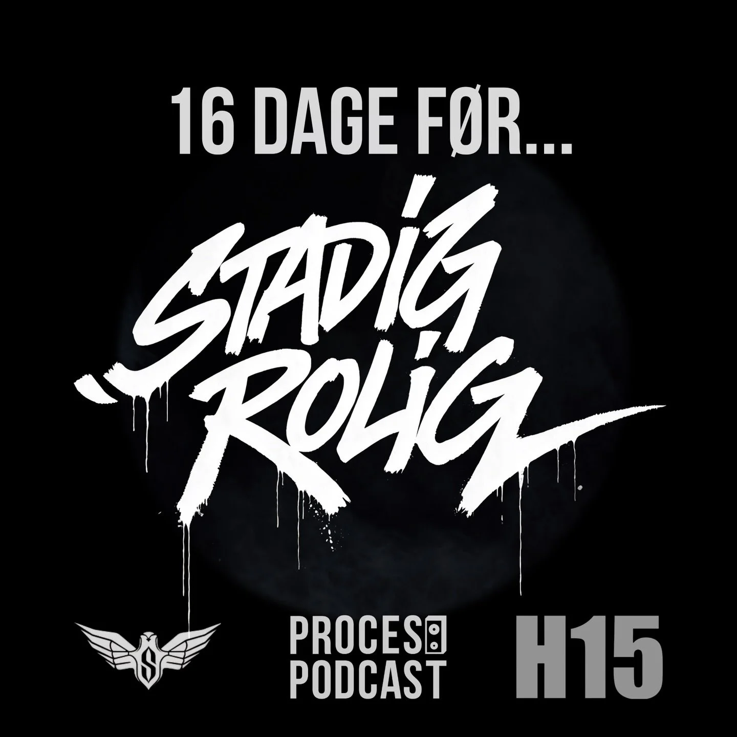 Kom til lytteevent p&aring; @djstatic.dk&rsquo;s nye album &ldquo;Stadig Rolig&rdquo; onsdag den 6. maj p&aring; @h15scenestudio i K&oslash;benhavn.

Proces Podcast pr&aelig;senterer for f&oslash;rste gang det eksklusive lytteevent 16 Dage F&oslash;r