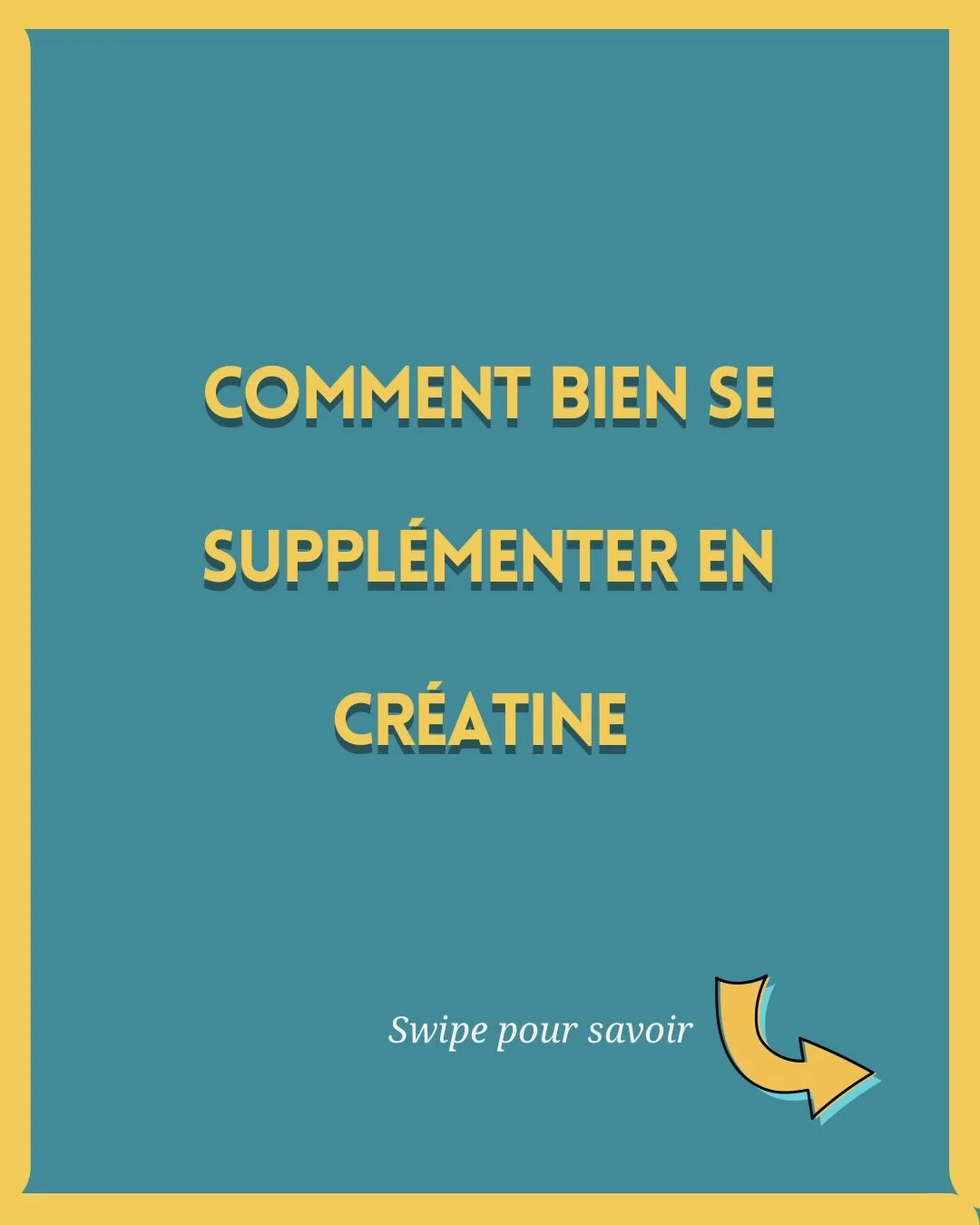 Se suppl&eacute;menter en cr&eacute;atine peut r&eacute;ellement favoriser ta progression sportive et contribuer &agrave; ta sant&eacute; de mani&egrave;re g&eacute;n&eacute;rale. Si tu veux t&rsquo;en souvenir, pense &agrave; l&rsquo;enregistrer. 💪