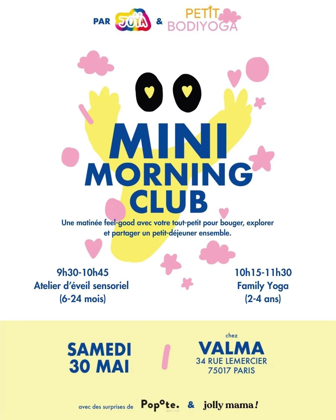 MINI MORNING CLUB - Atelier Eveil Sensoriel