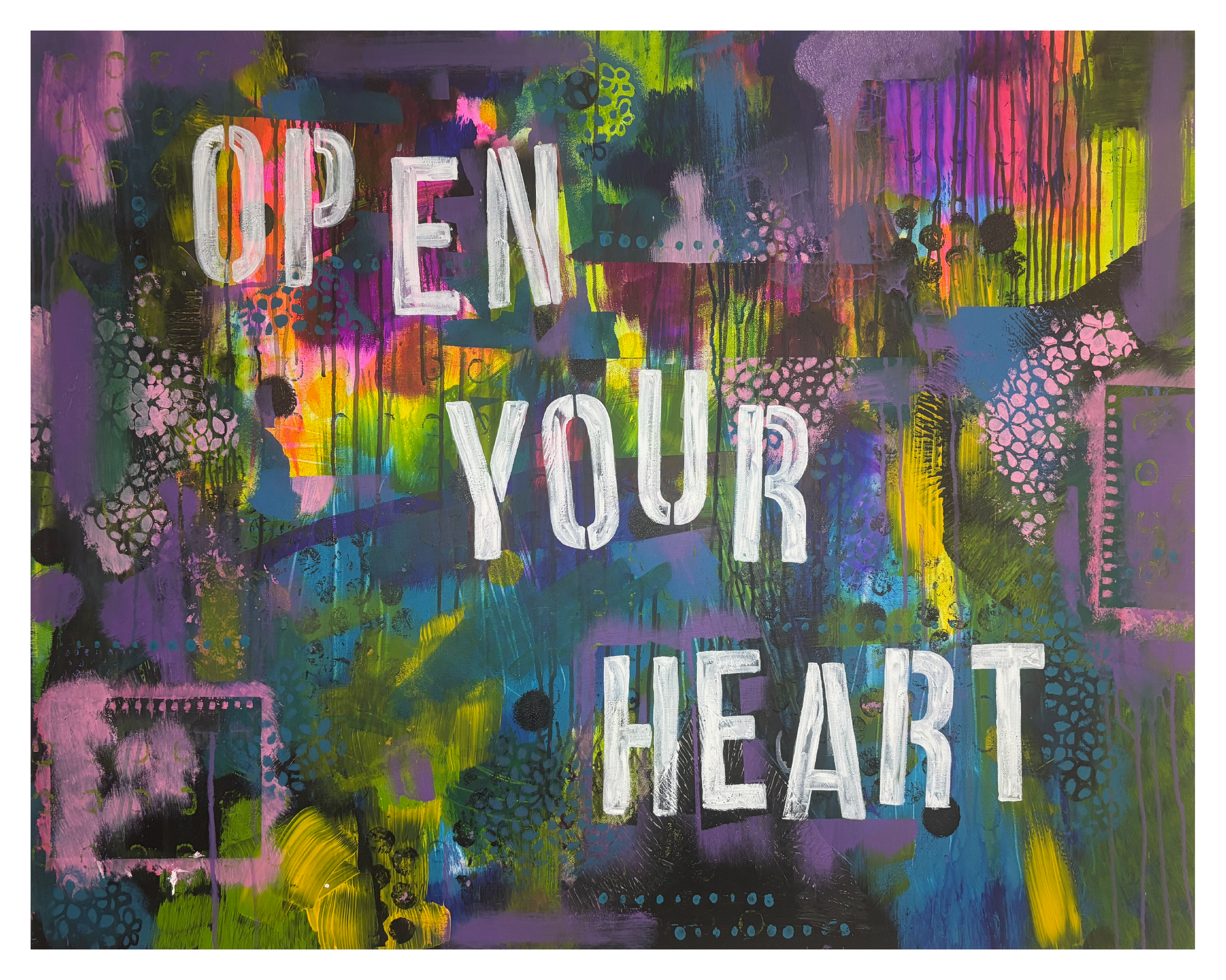 "Open Your Heart" 16x20 Print