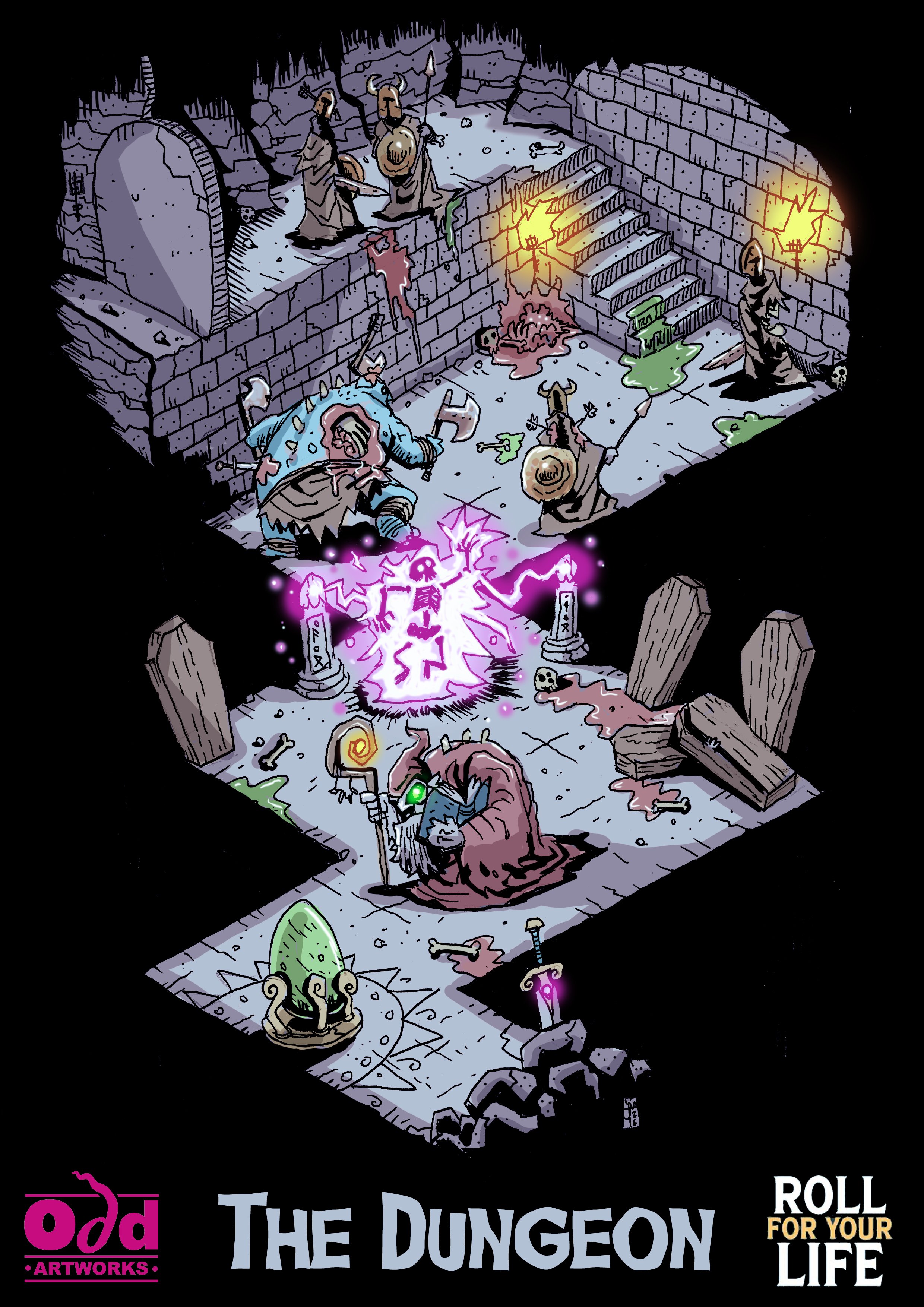 Roll for your life: Dungeon