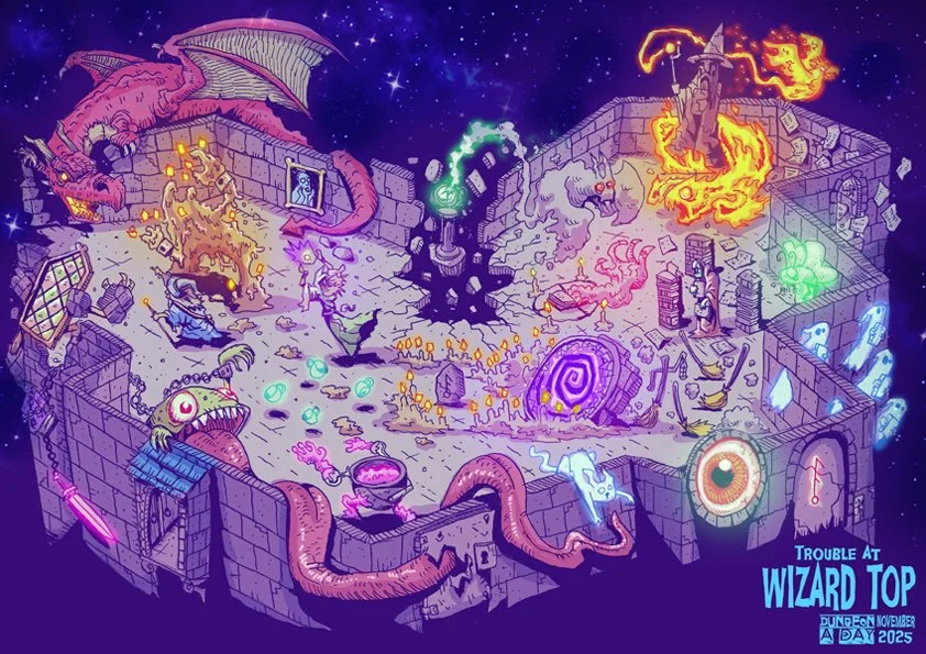 November 2025 Limited Edition map A3 print