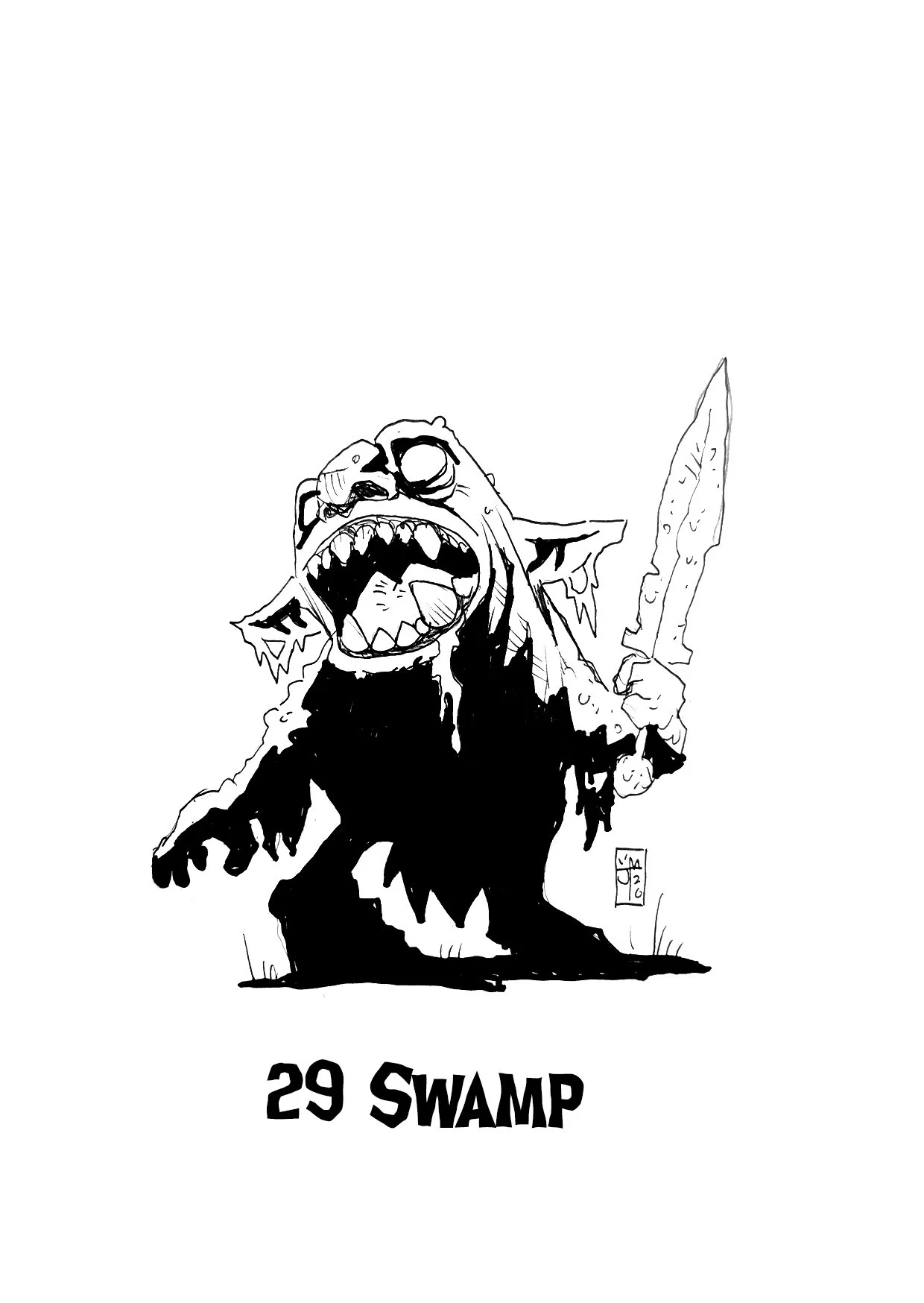 Gobtober 2026 day 29: Swamp