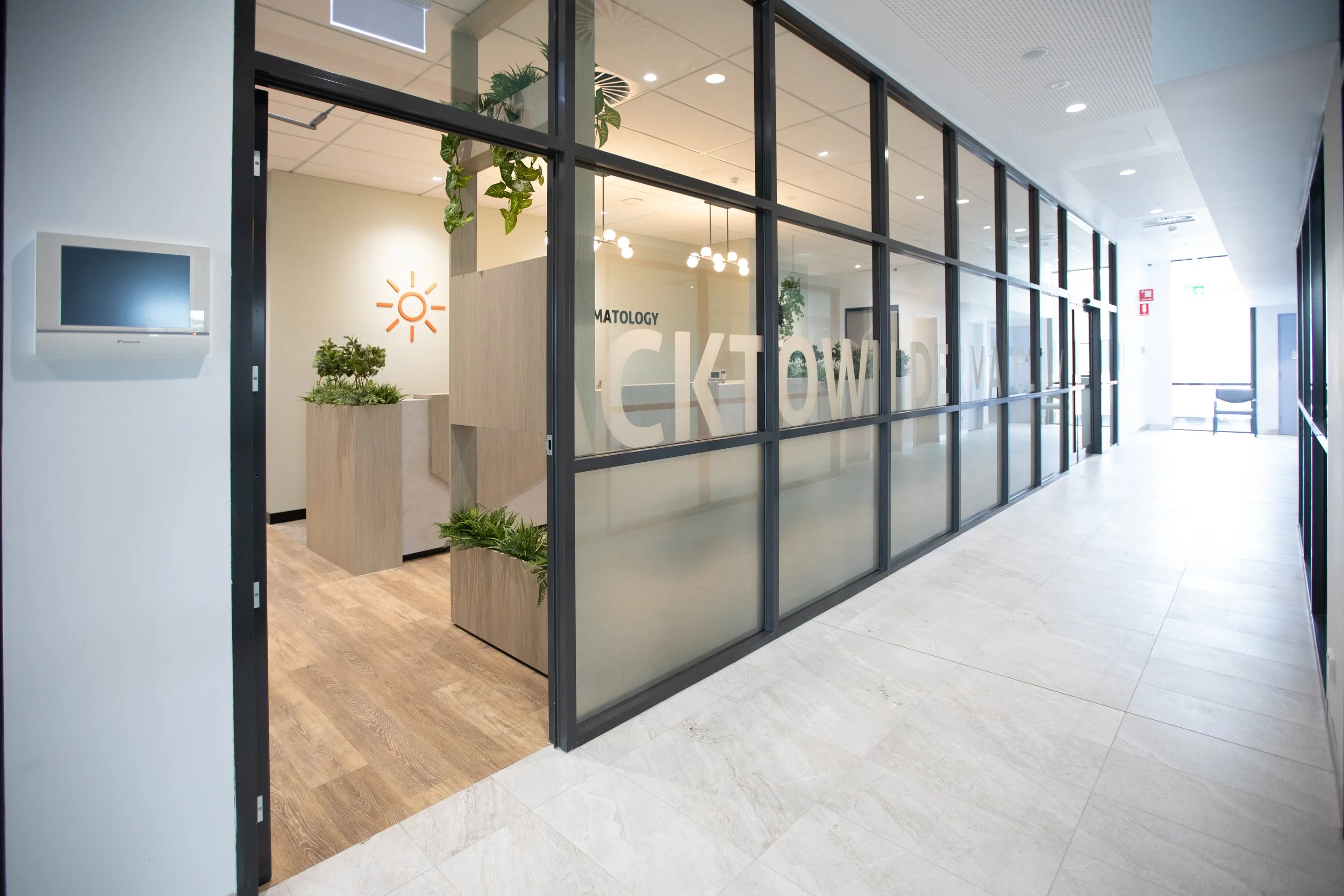 Doctors Waiting Room on a Medical Fitout in Sydney