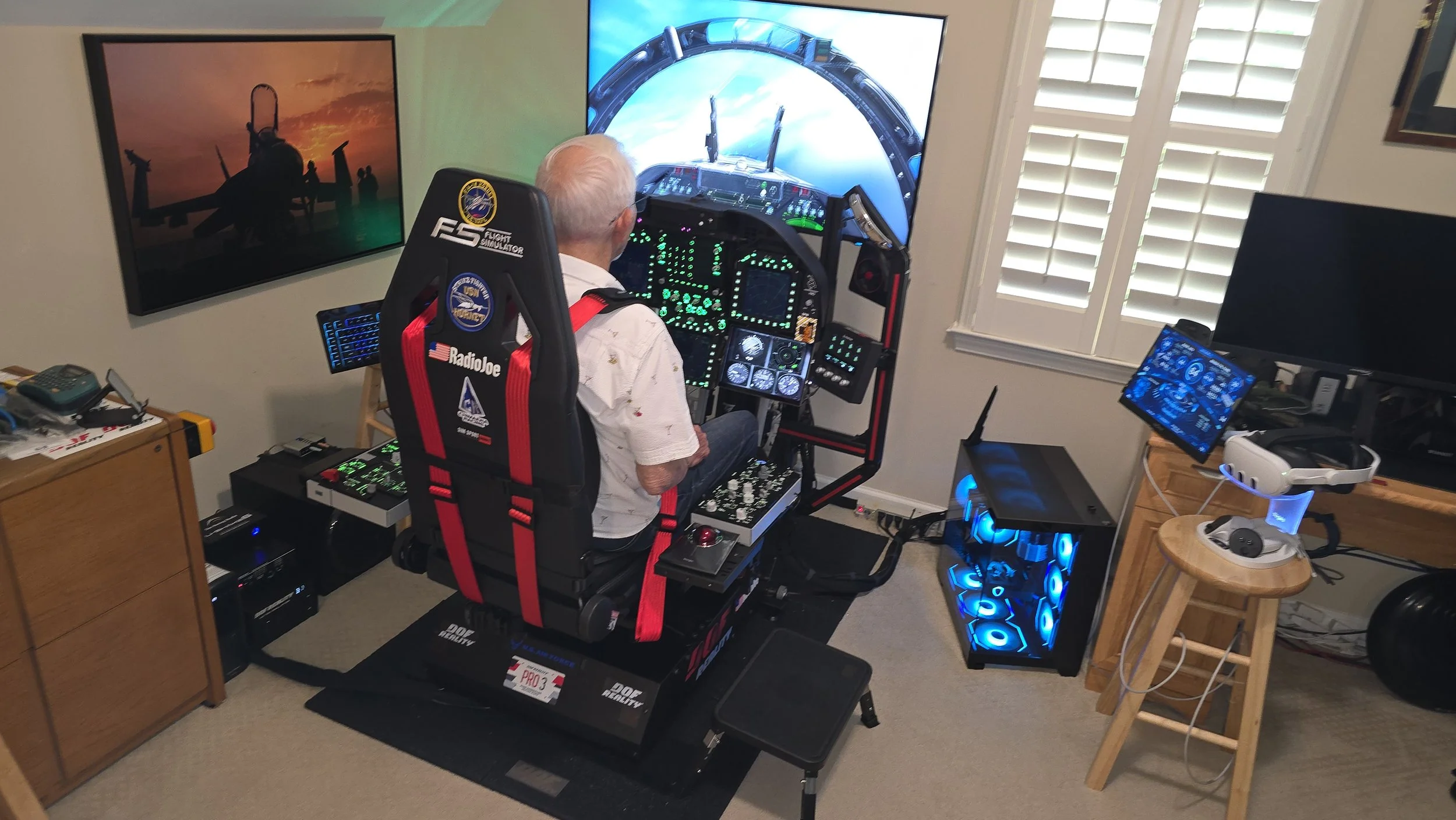 Guest (Ron) Joy Ride at VidCom-AI Assoc